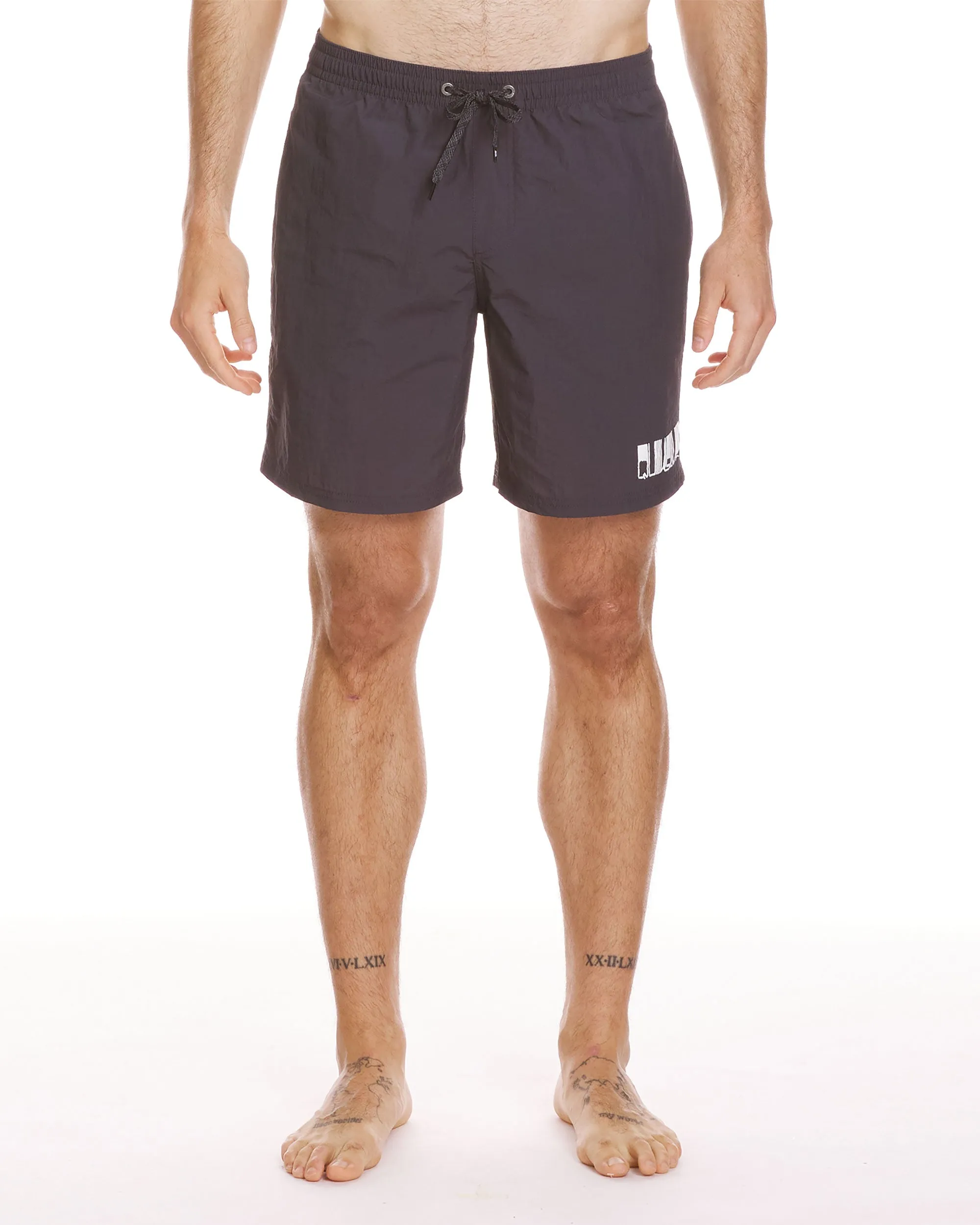 Nylon 18" Swim Trunks - Black sold by Quiksilver