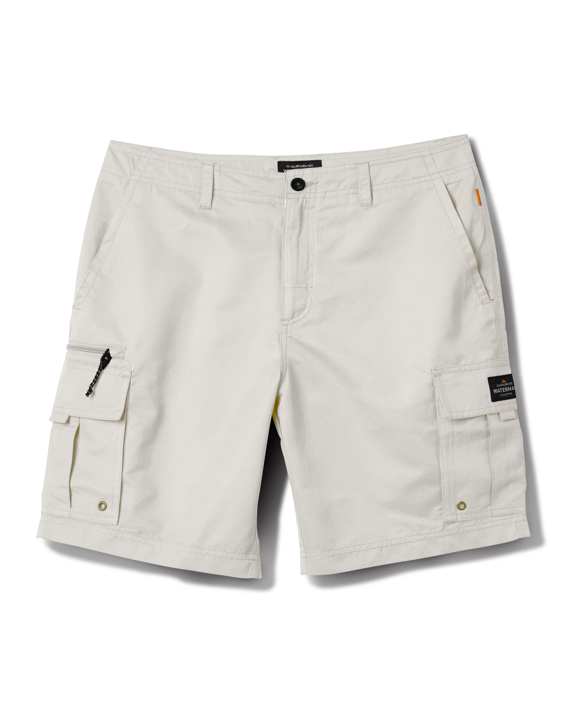 Waterman Maldive Atoll 20" Cargo Shorts - Silver Birch sold by Quiksilver