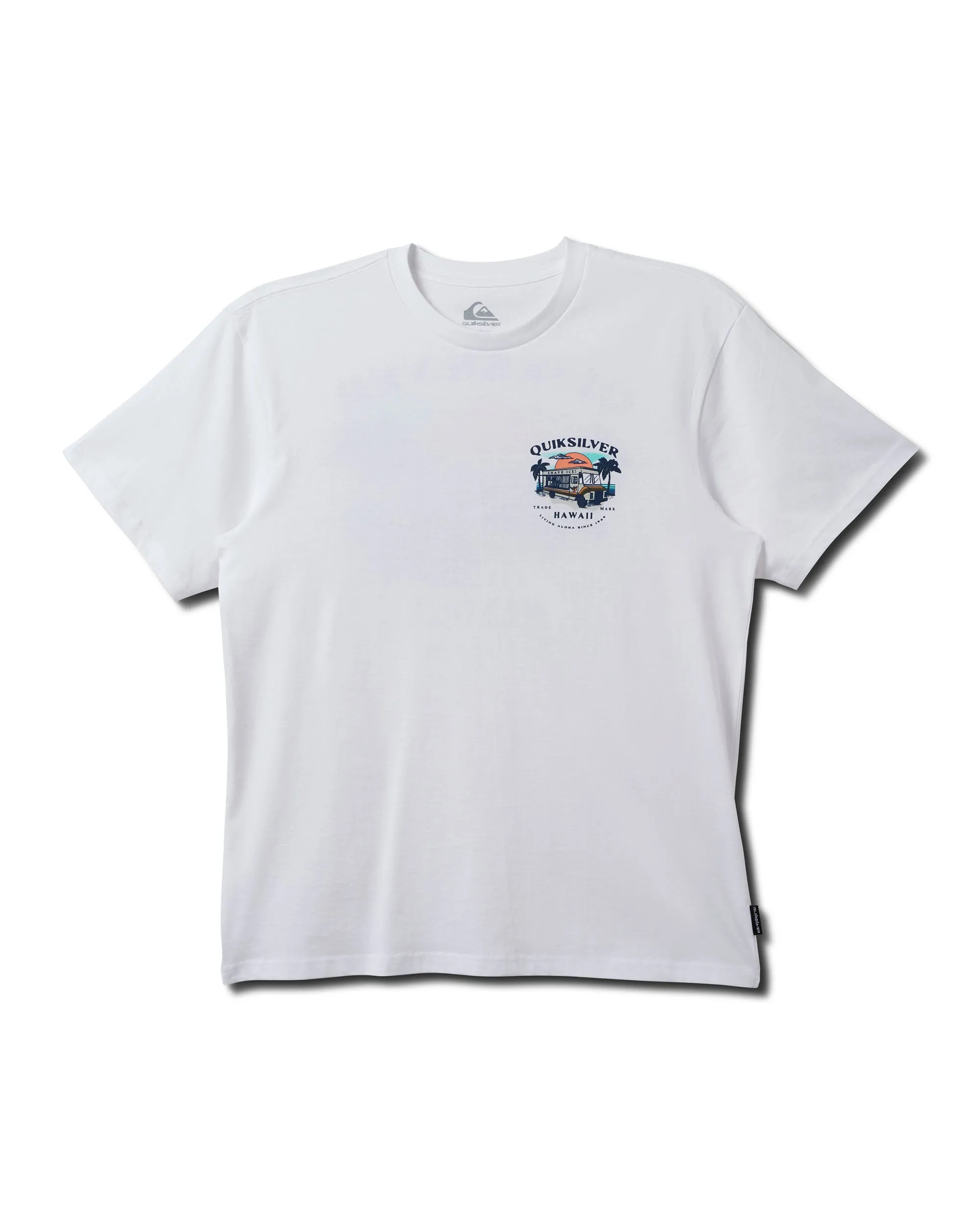 Hawaii Shaved Ice T-Shirt - White sold by Quiksilver