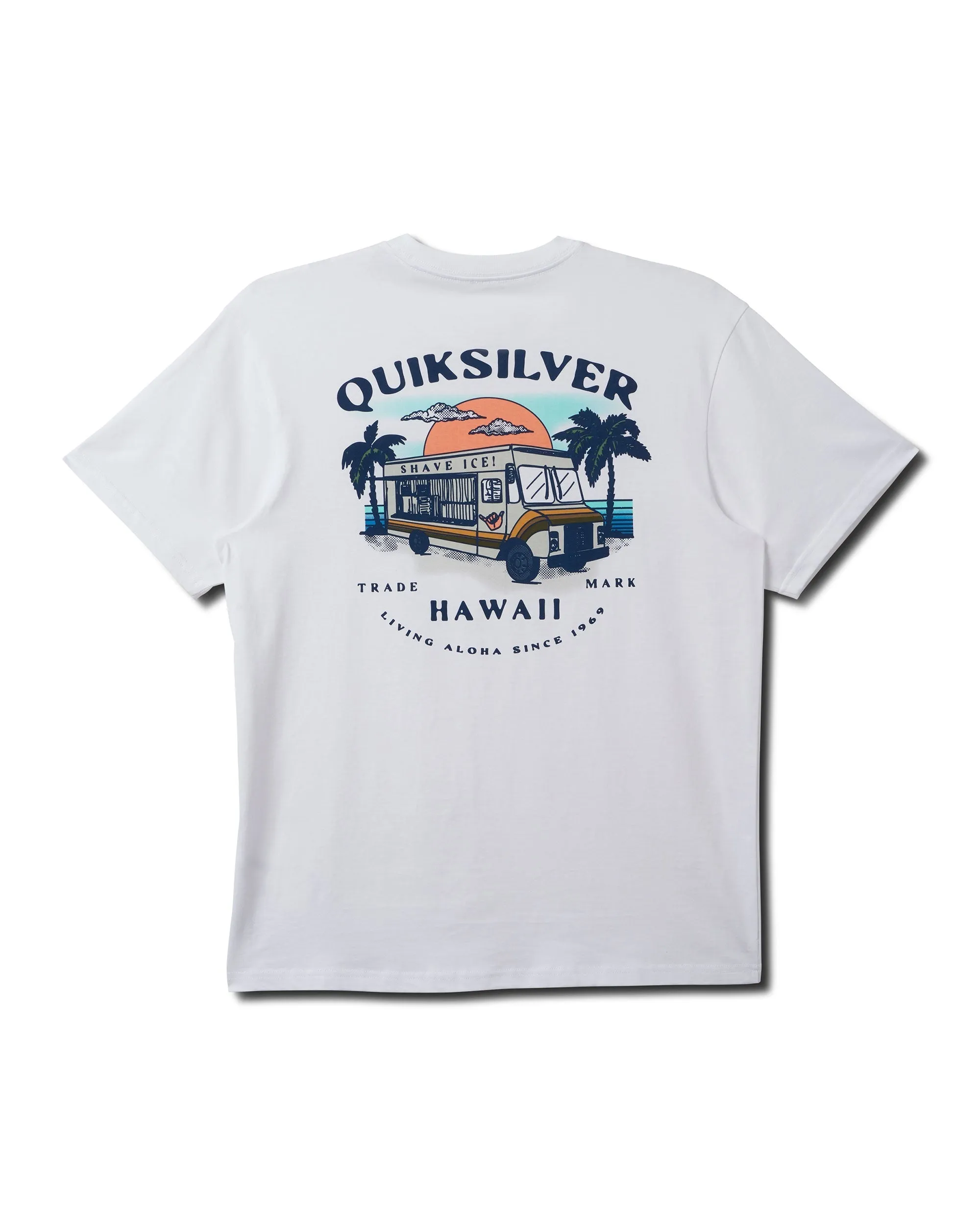 Hawaii Shaved Ice T-Shirt - White sold by Quiksilver product image thumbnail 2