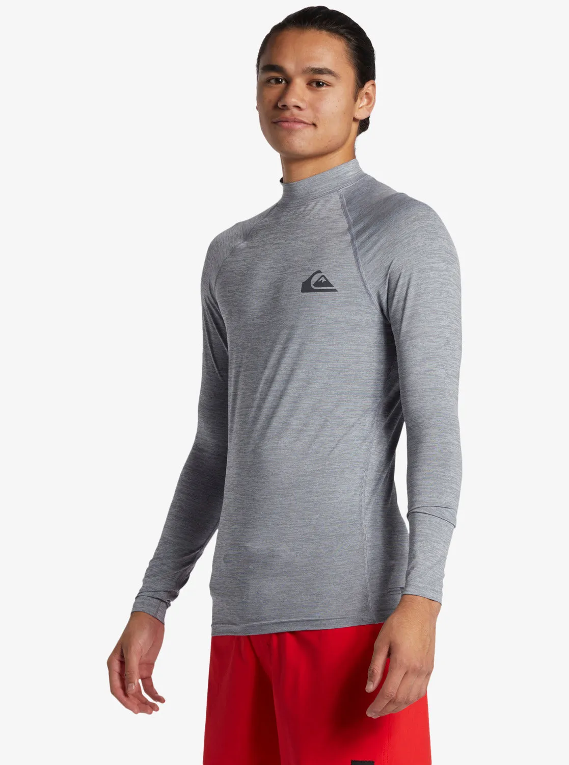 Everyday UPF 50 Long Sleeve Rashguard - Quarry Heather sold by Quiksilver product image thumbnail 4