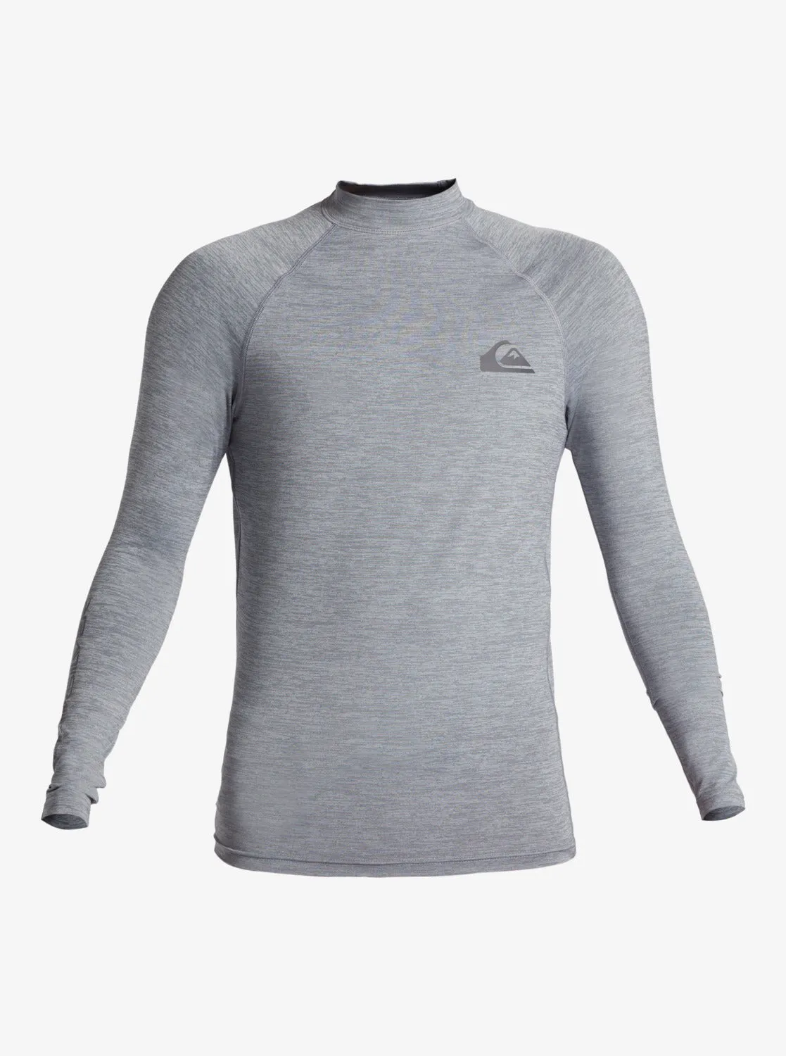Everyday UPF 50 Long Sleeve Rashguard - Quarry Heather sold by Quiksilver