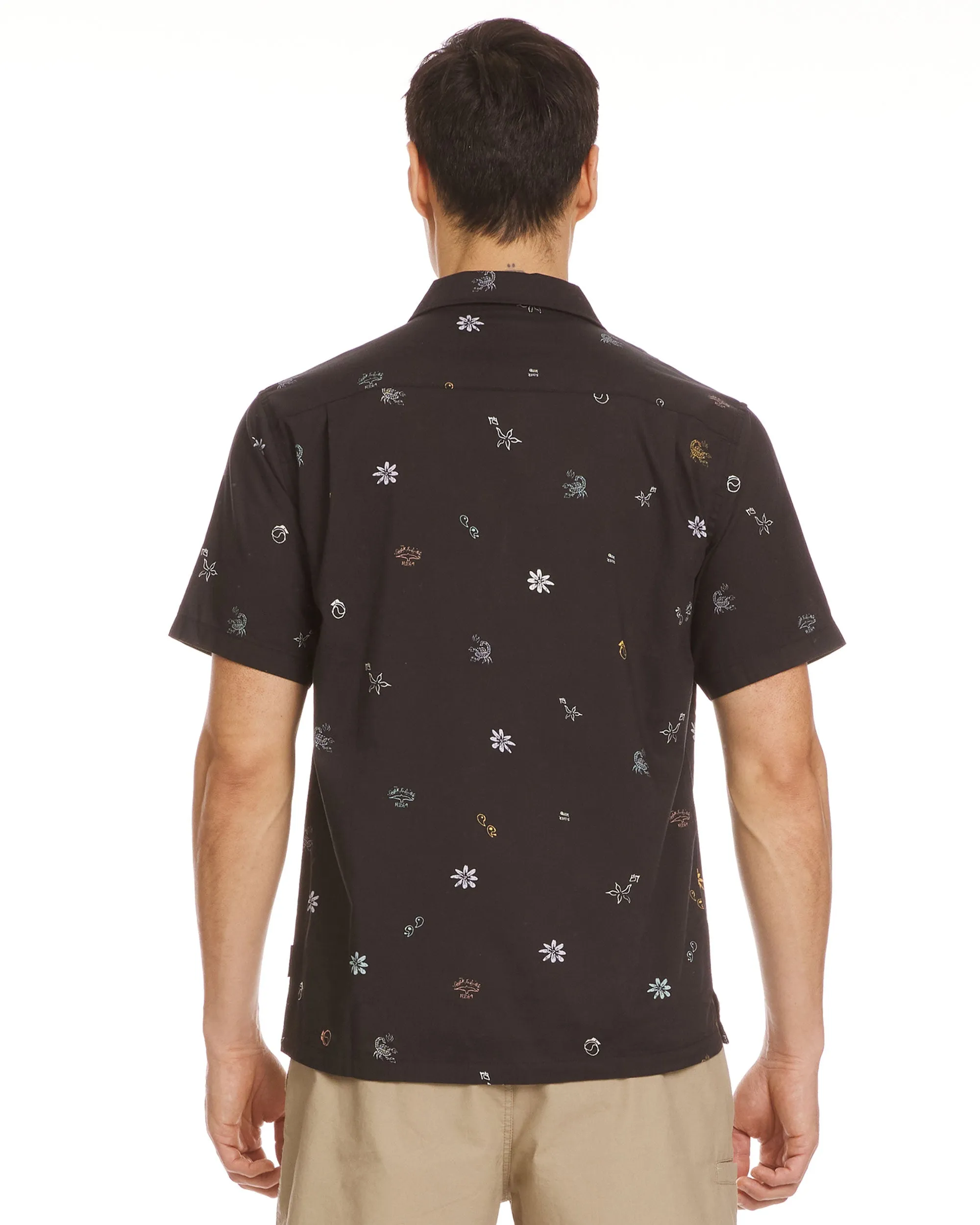 Beach Club Classic Short Sleeve Shirt - Black sold by Quiksilver product image thumbnail 2