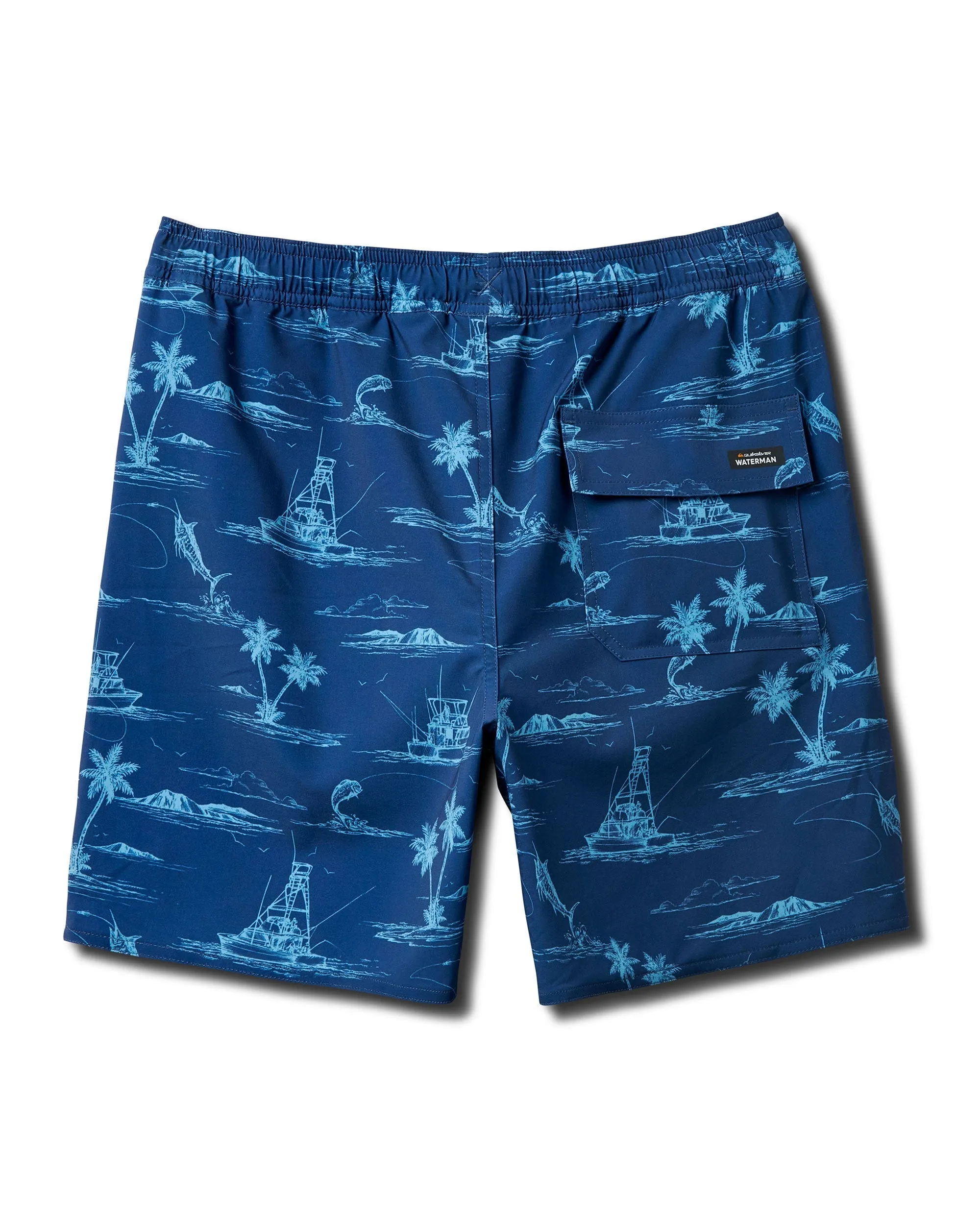 Waterman Paradise Found Volley Swim Trunk - Wave sold by Quiksilver product image thumbnail 2