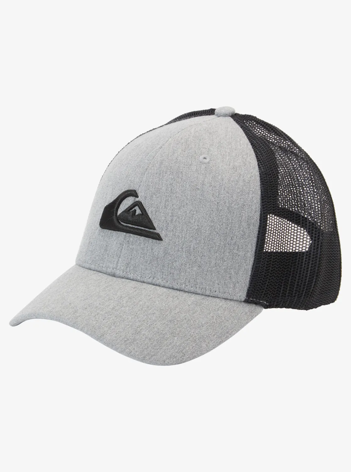 Grounder Trucker Hat - Heather Grey sold by Quiksilver product image thumbnail 5