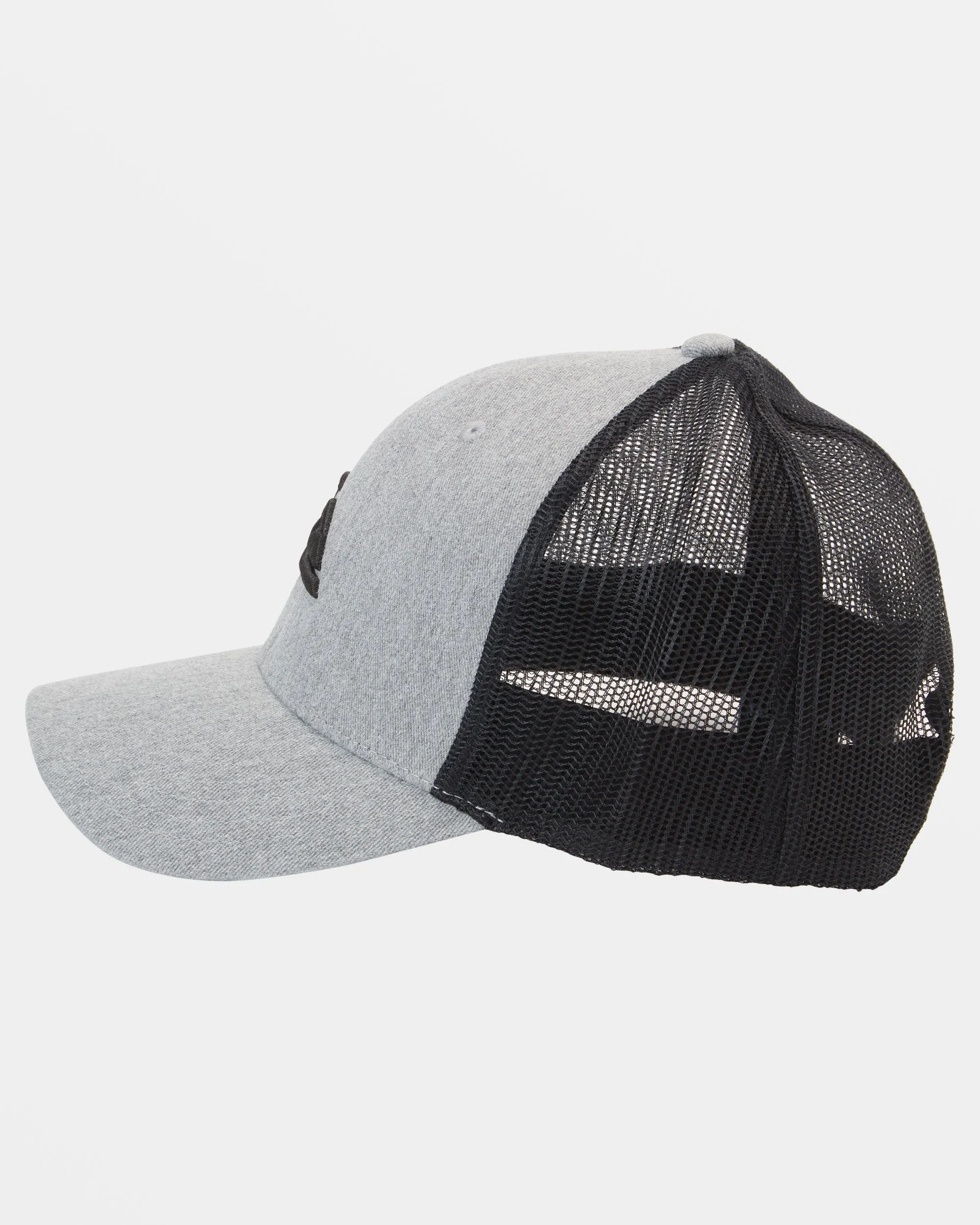 Grounder Trucker Hat - Heather Grey sold by Quiksilver product image thumbnail 4