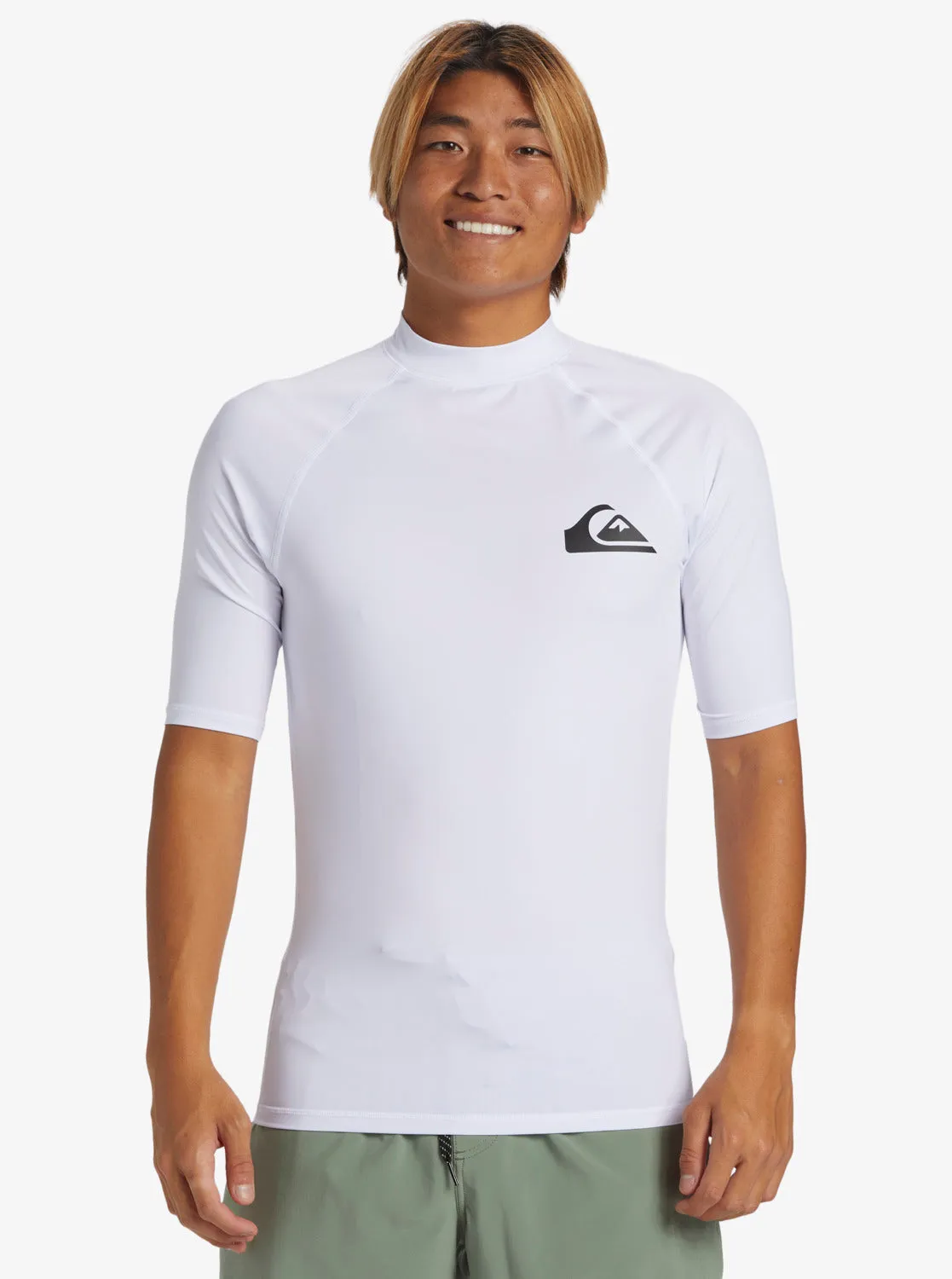 Everyday UPF 50 Short Sleeve Rashguard - White sold by Quiksilver product image thumbnail 3