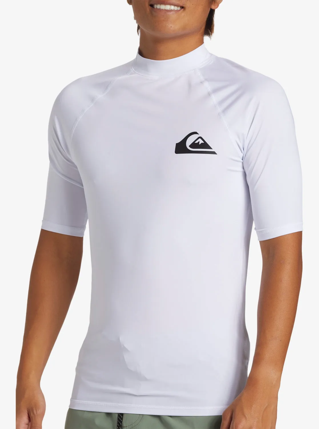 Everyday UPF 50 Short Sleeve Rashguard - White sold by Quiksilver product image thumbnail 5