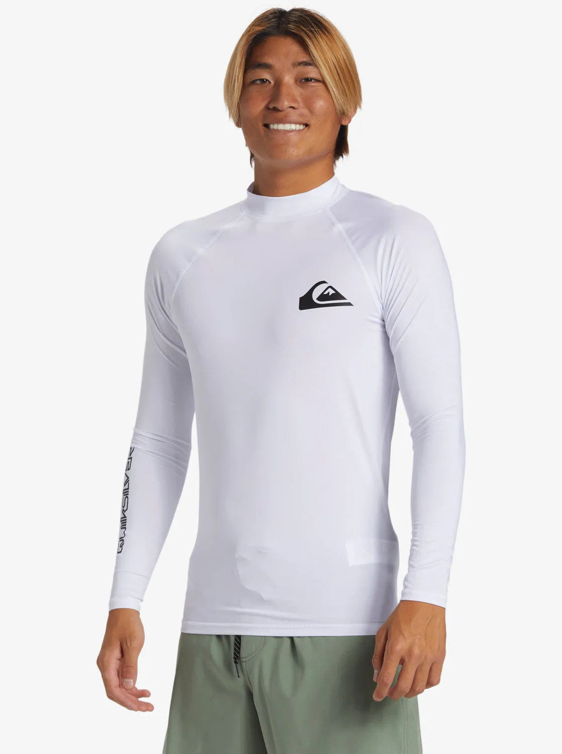 Everyday UPF 50 Long Sleeve Rashguard - White sold by Quiksilver product image thumbnail 4