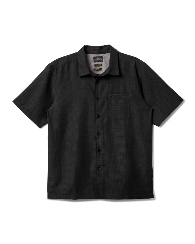 Waterman Centinela Premium Anti-Wrinkle Shirt - Black sold by Quiksilver