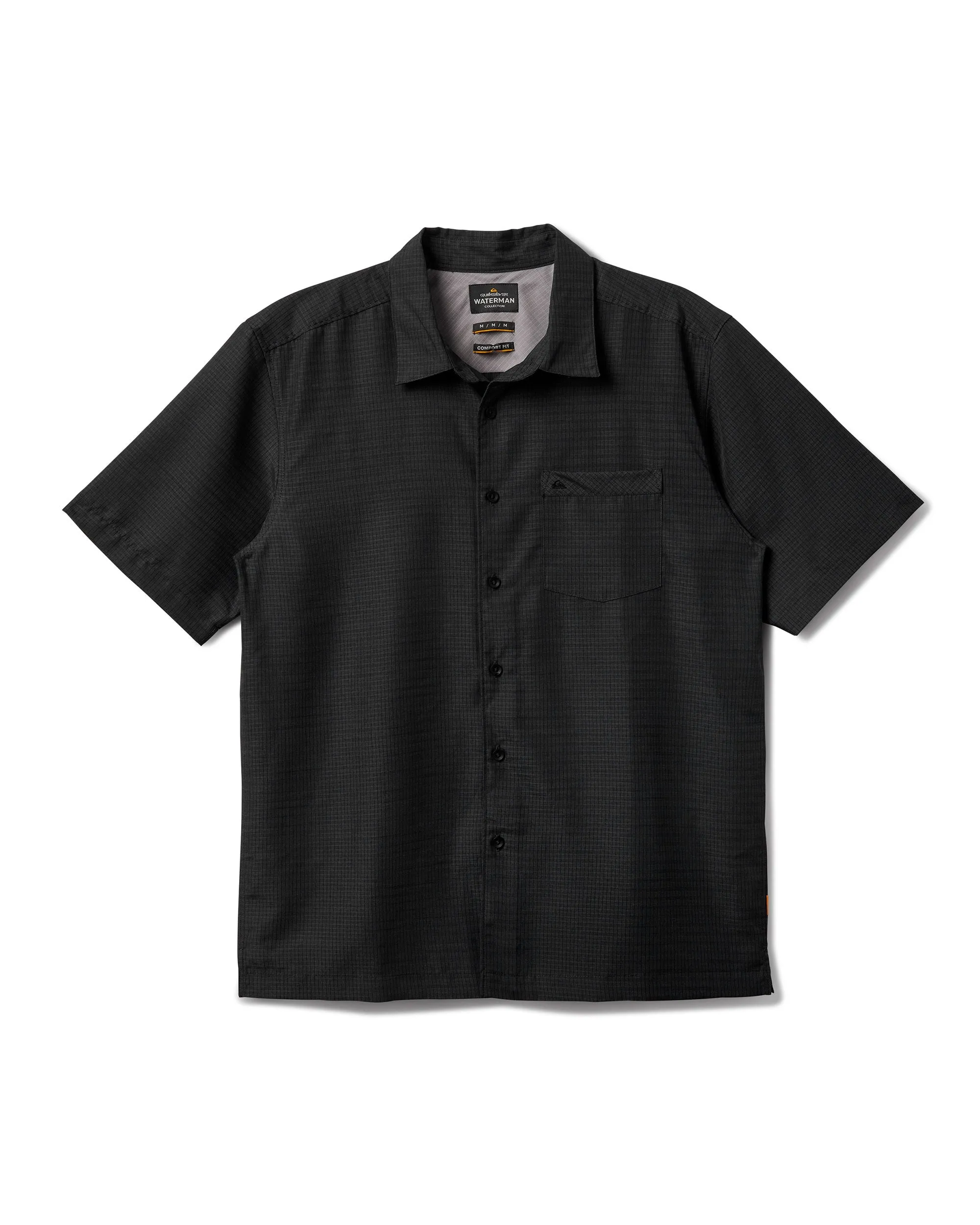 Waterman Centinela Premium Anti-Wrinkle Shirt - Black sold by Quiksilver