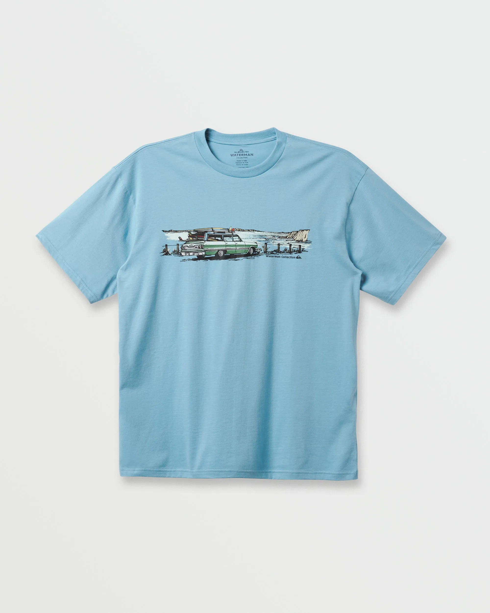 Waterman Point Break T-Shirt - Cali Blue sold by Quiksilver