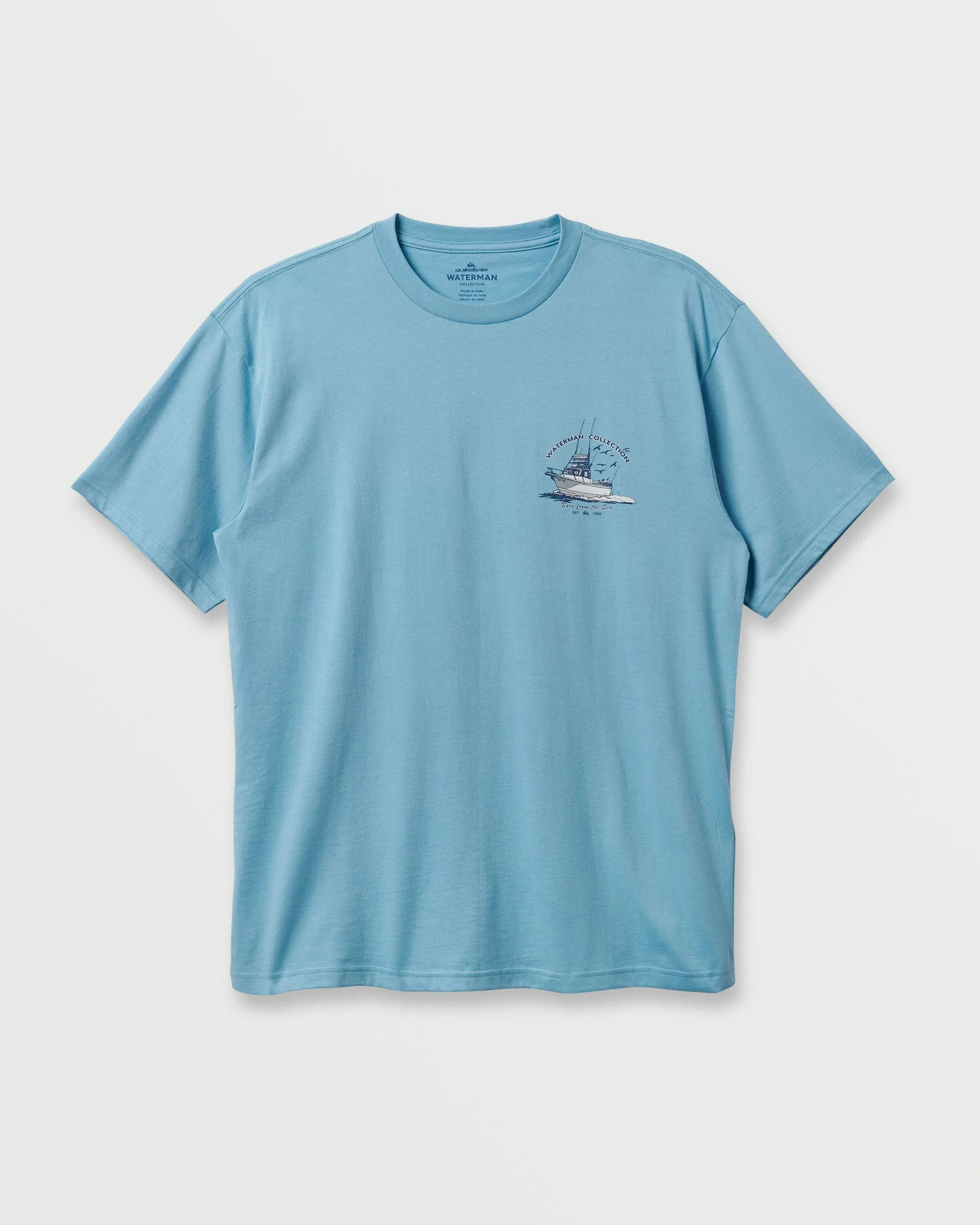 Waterman Long Weekend T-Shirt - Cali Blue sold by Quiksilver