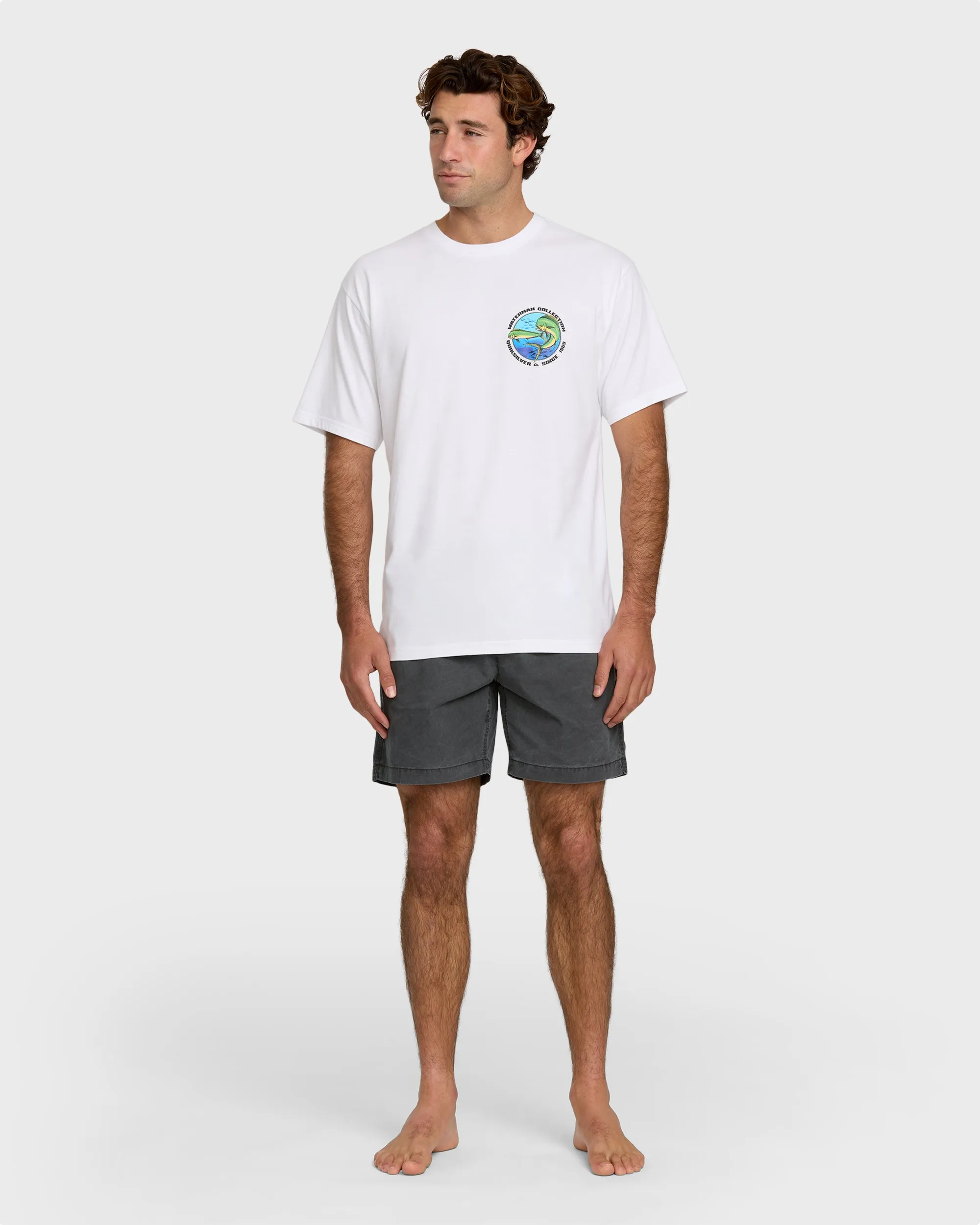 Waterman Baitball T-Shirt - White sold by Quiksilver product image thumbnail 4