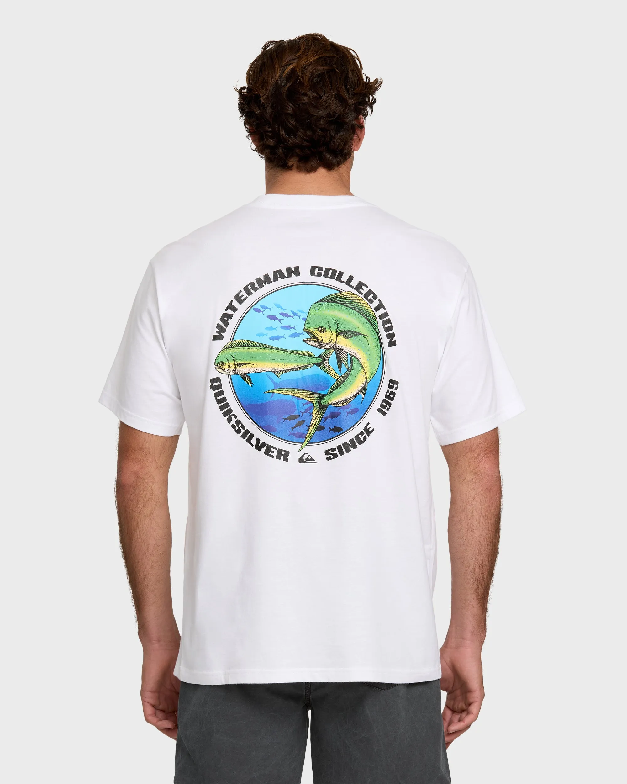 Waterman Baitball T-Shirt - White sold by Quiksilver product image thumbnail 2