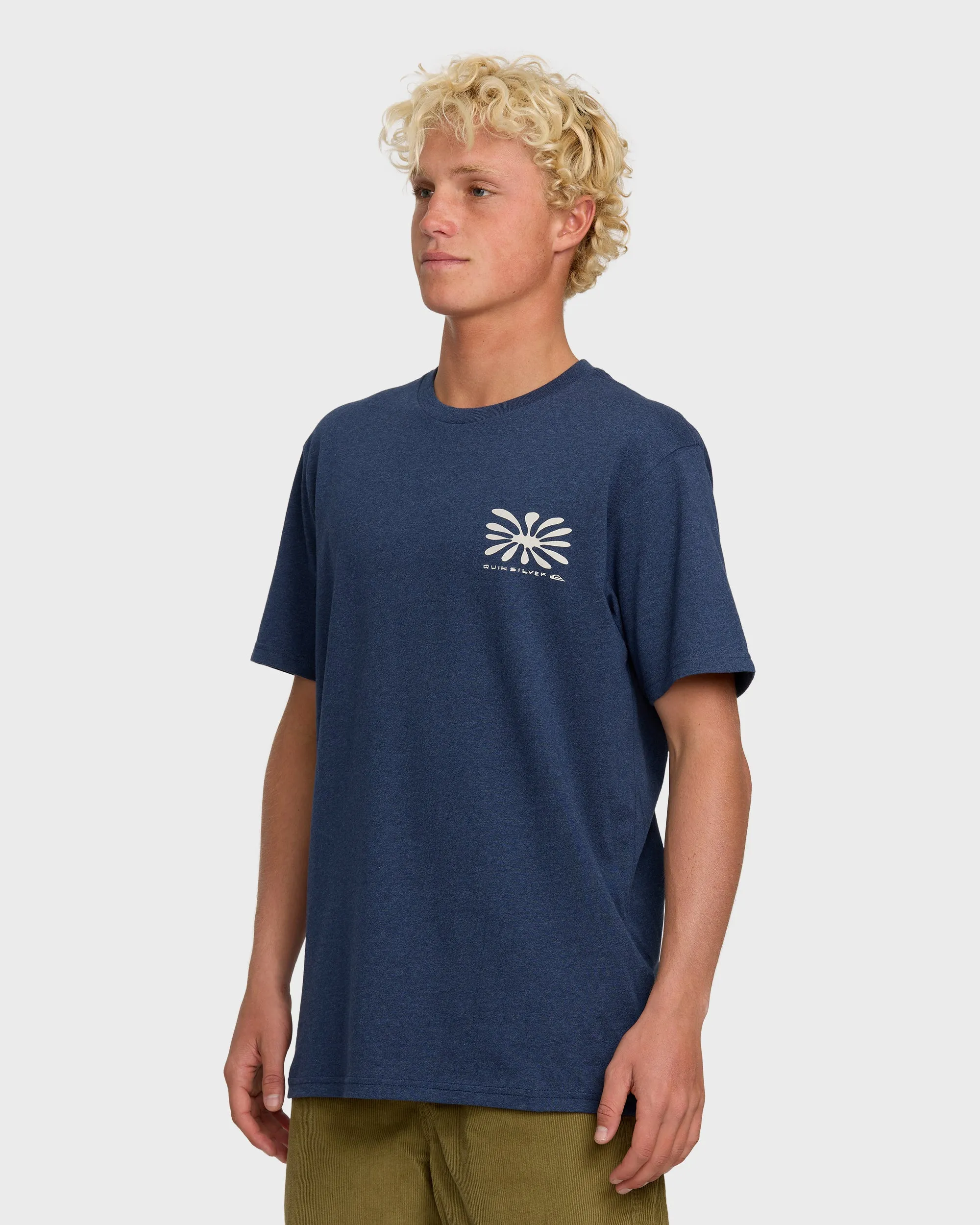 Free Bird T-Shirt - Navy Heather sold by Quiksilver product image thumbnail 3
