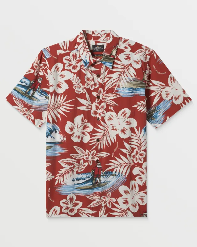 Waterman Day Off Shirt - Tandori Spice Print sold by Quiksilver
