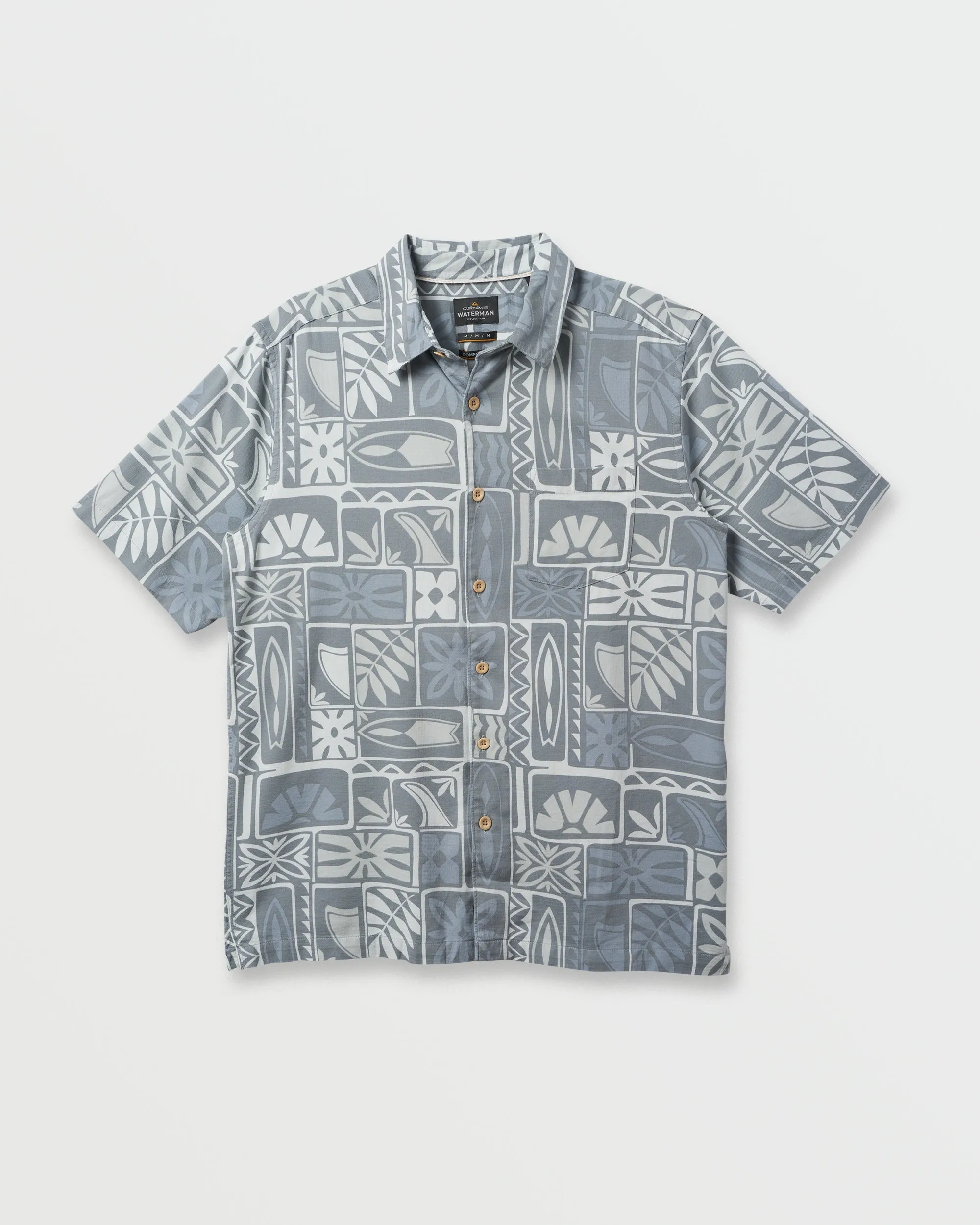 Waterman Boarder Line Shirt - Core Gray sold by Quiksilver