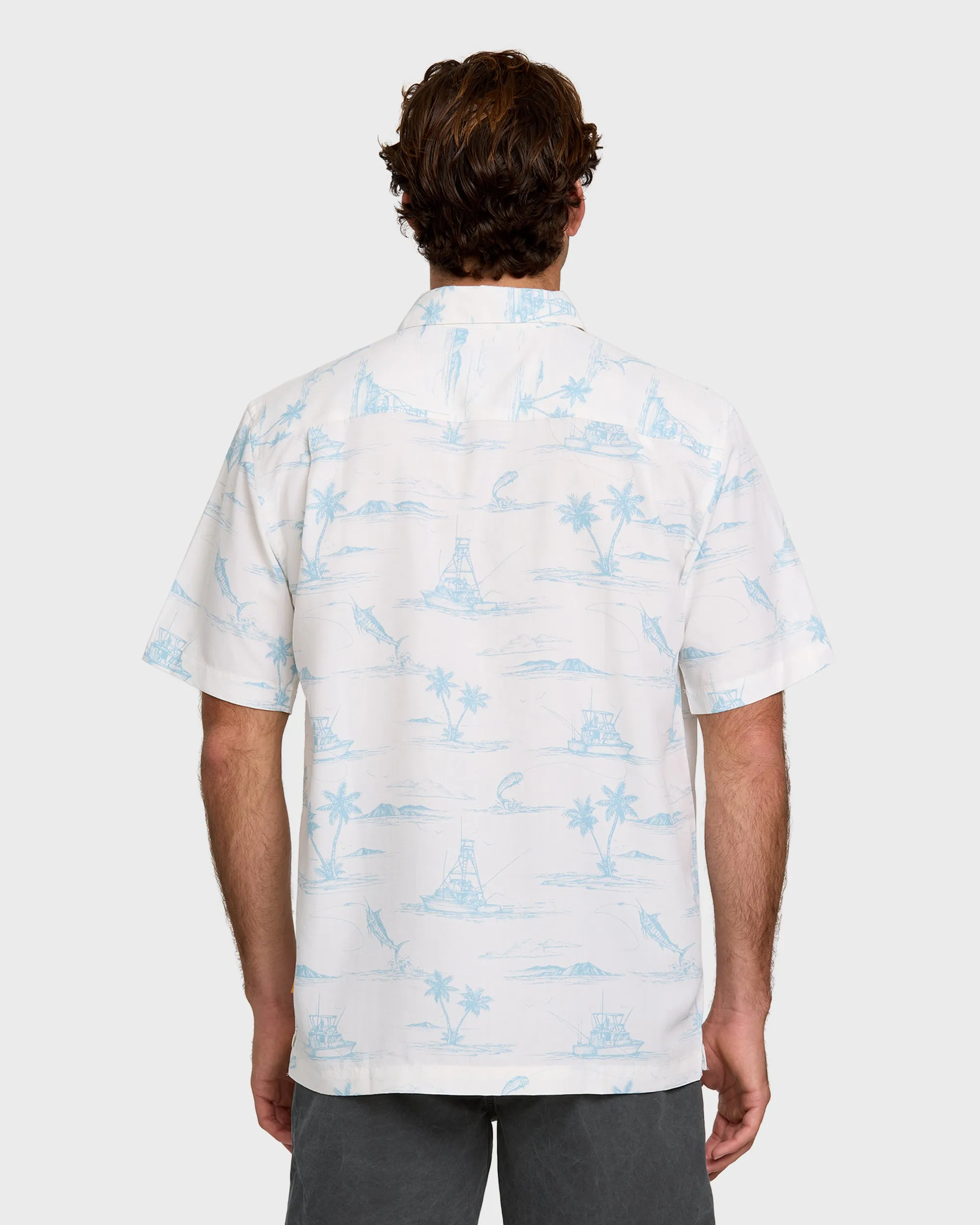 Waterman Paradise Found Shirt - Bone White sold by Quiksilver product image thumbnail 2