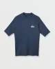 Everyday UPF 50 Short Sleeve Rashguard - Navy Heather sold by Quiksilver