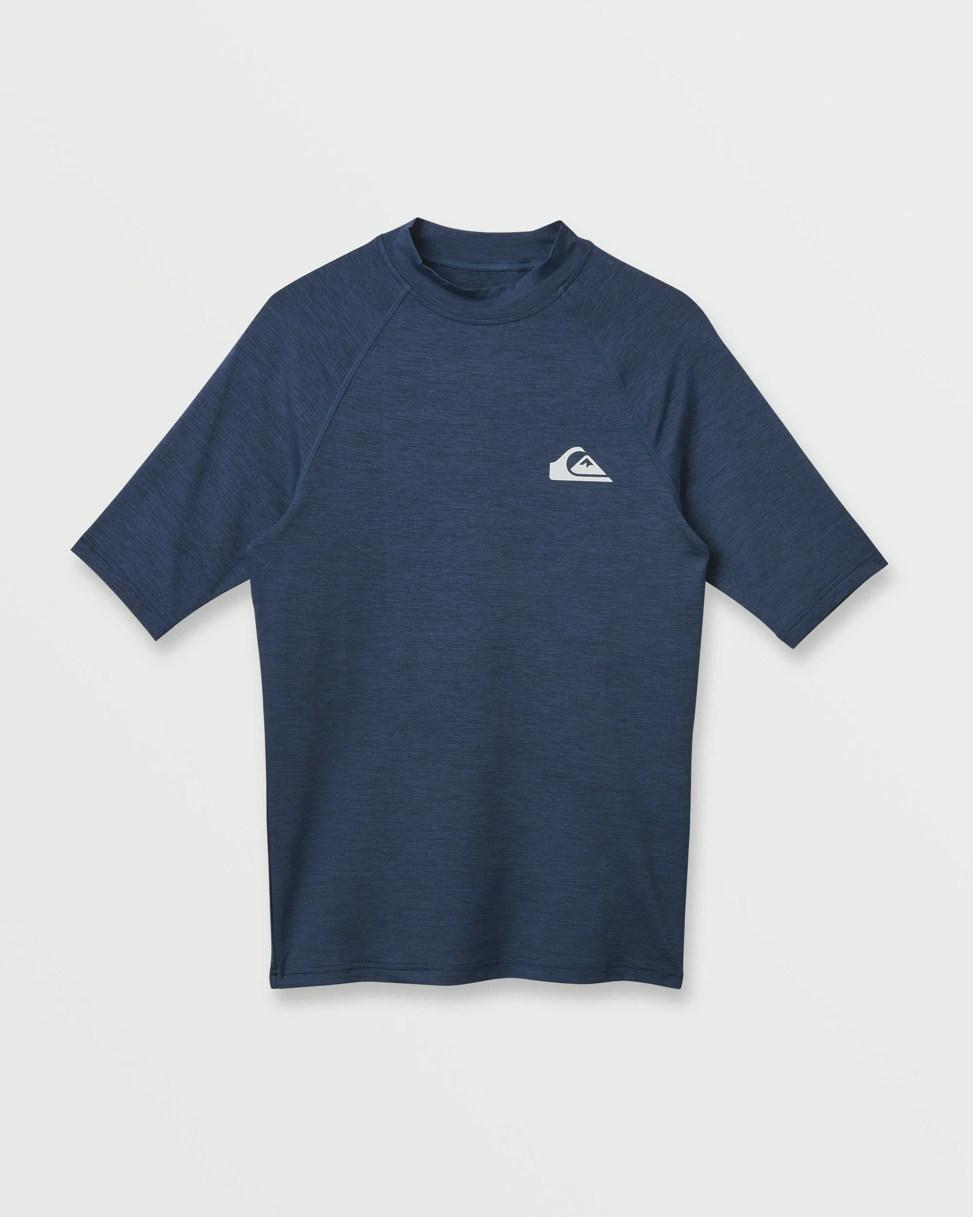 Everyday UPF 50 Short Sleeve Rashguard - Navy Heather sold by Quiksilver