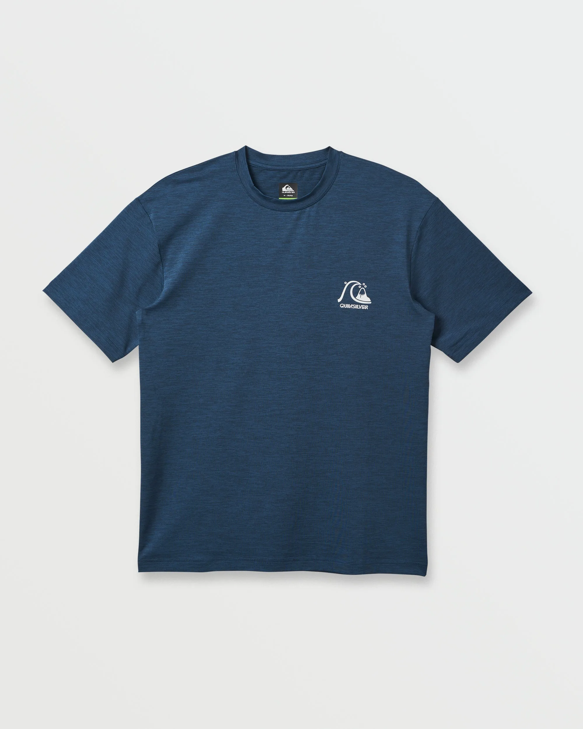 DNA Logo Surf Short Sleeve Surf Tee - Navy Heather sold by Quiksilver