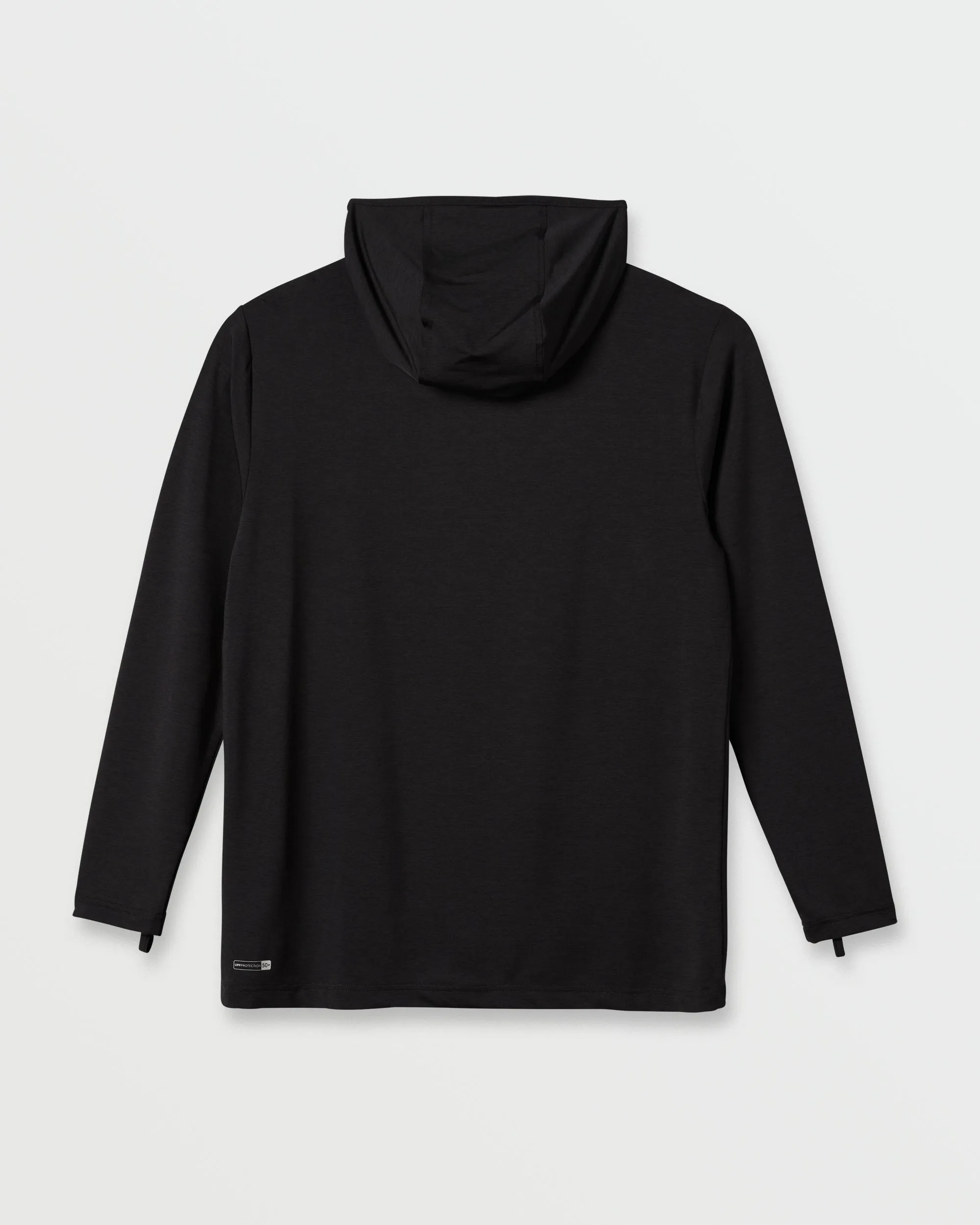 DNA Logo Surf Hood Long Sleeve Surf Tee - Phantom Heather sold by Quiksilver product image thumbnail 3