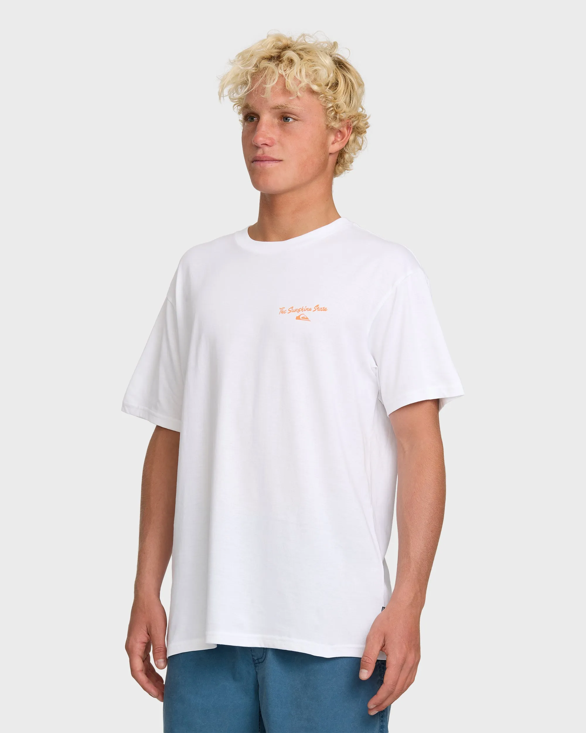 Florida Road Sign T-Shirt - White sold by Quiksilver product image thumbnail 3