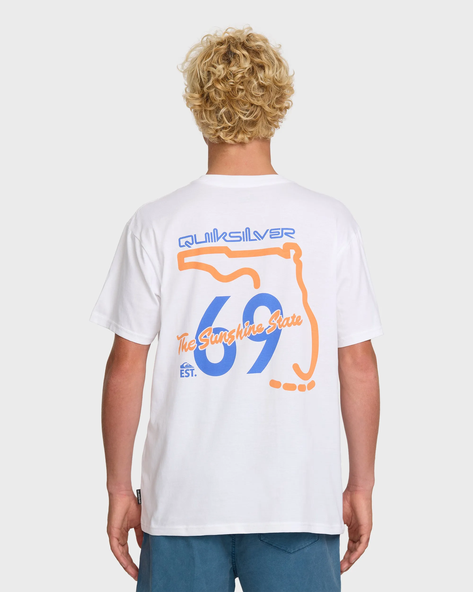 Florida Road Sign T-Shirt - White sold by Quiksilver product image thumbnail 2