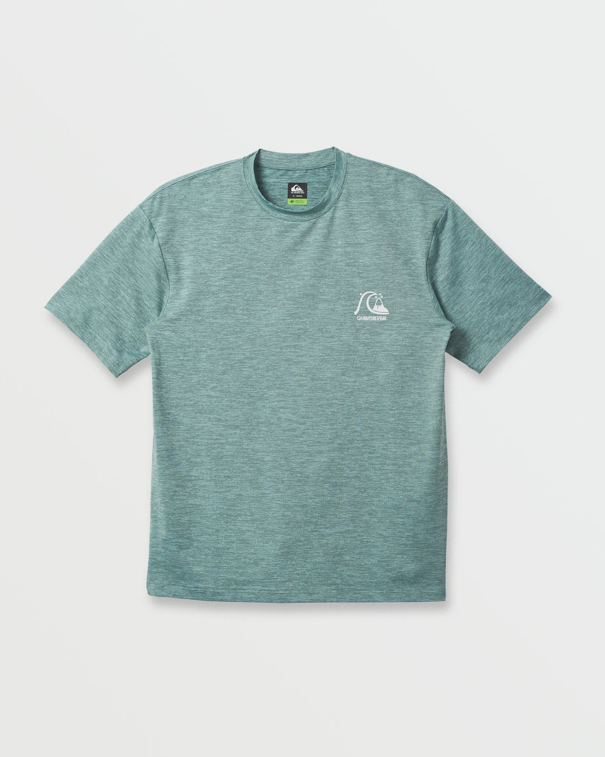 DNA Logo Surf Long Sleeve Surf Tee - Jade Heather sold by Quiksilver