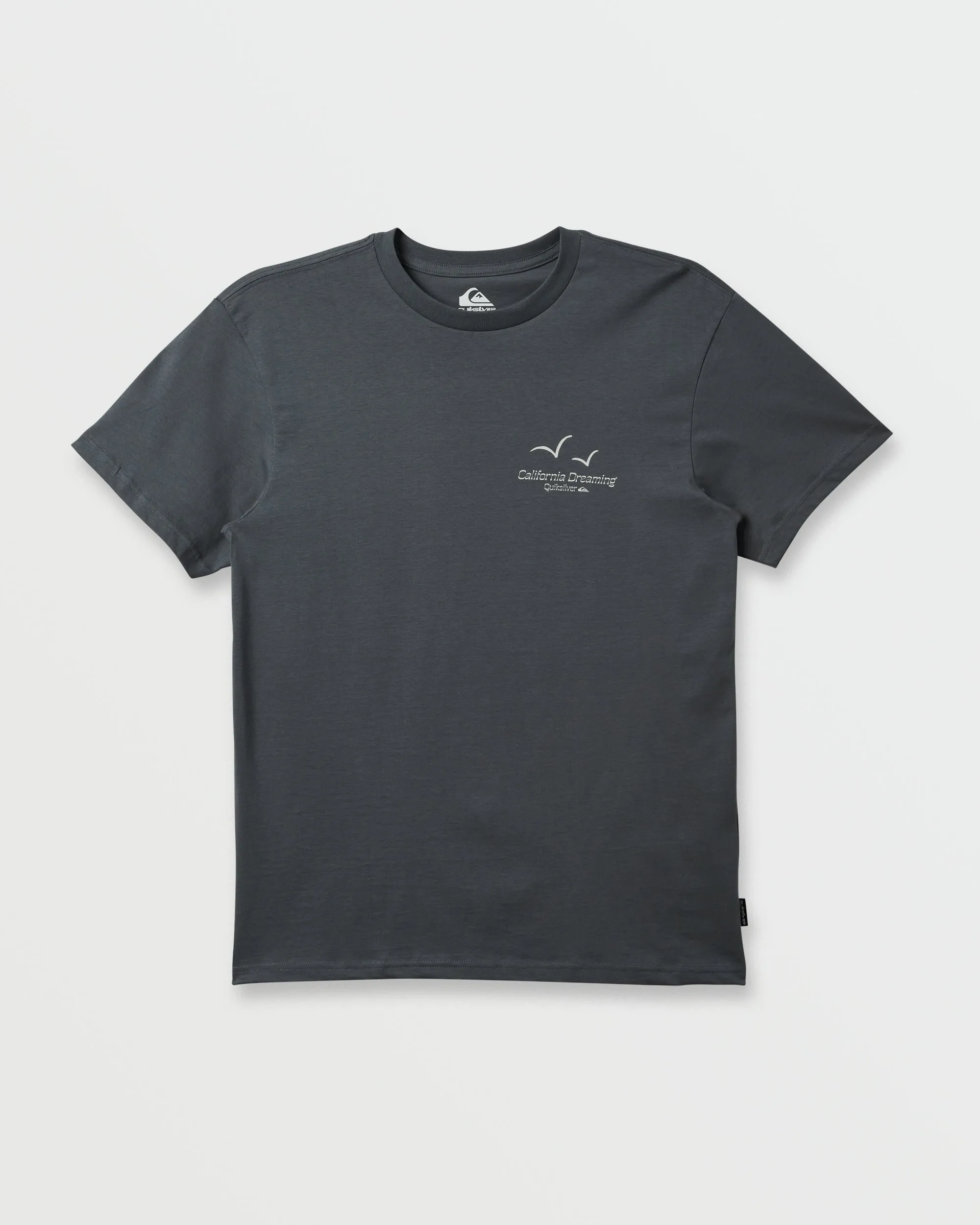 Ca High Liners T-Shirt - Granite Gray sold by Quiksilver