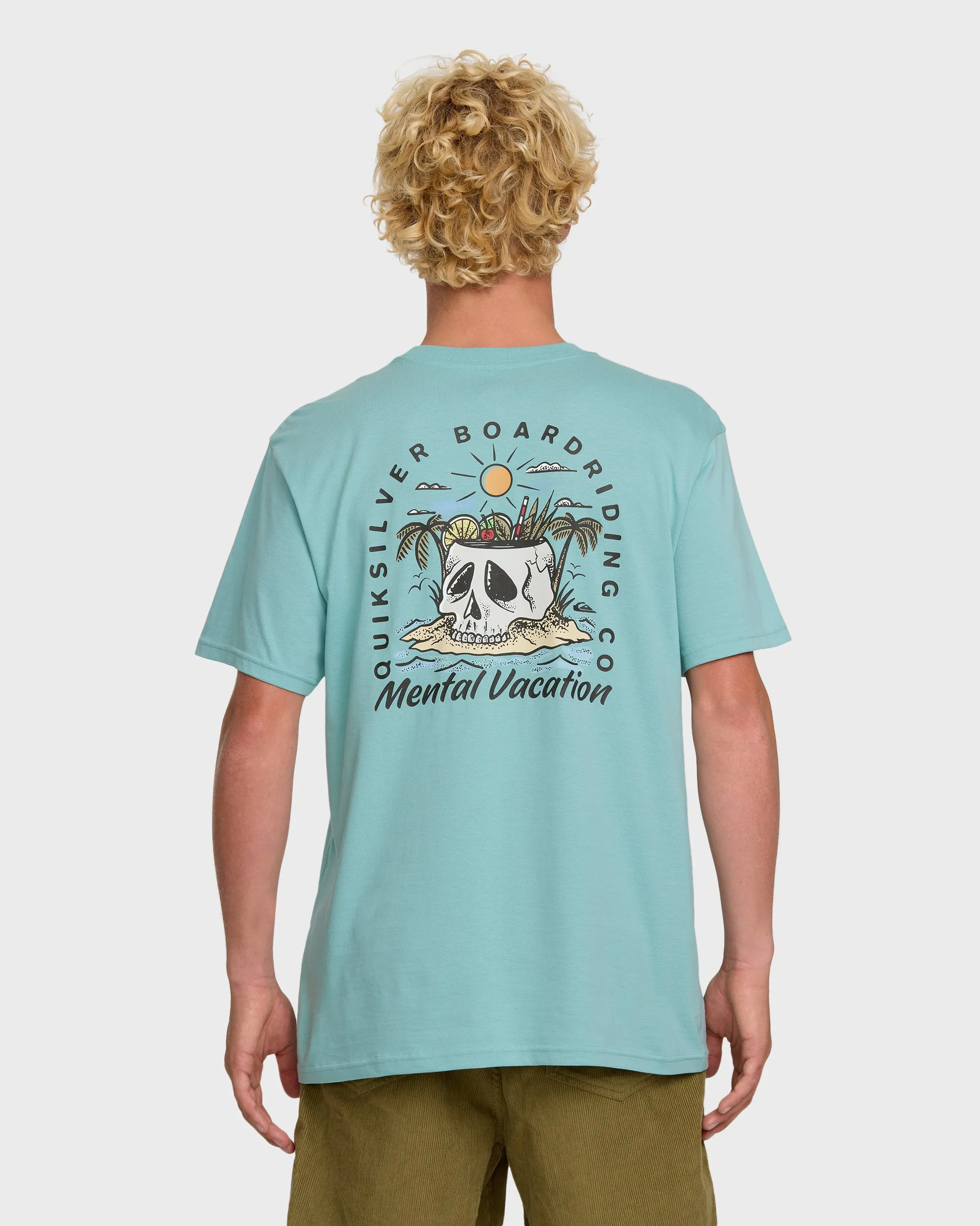Simple Pleasures T-Shirt - Jade Gray sold by Quiksilver product image thumbnail 2
