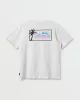 Fl Palm Badge T-Shirt - White sold by Quiksilver