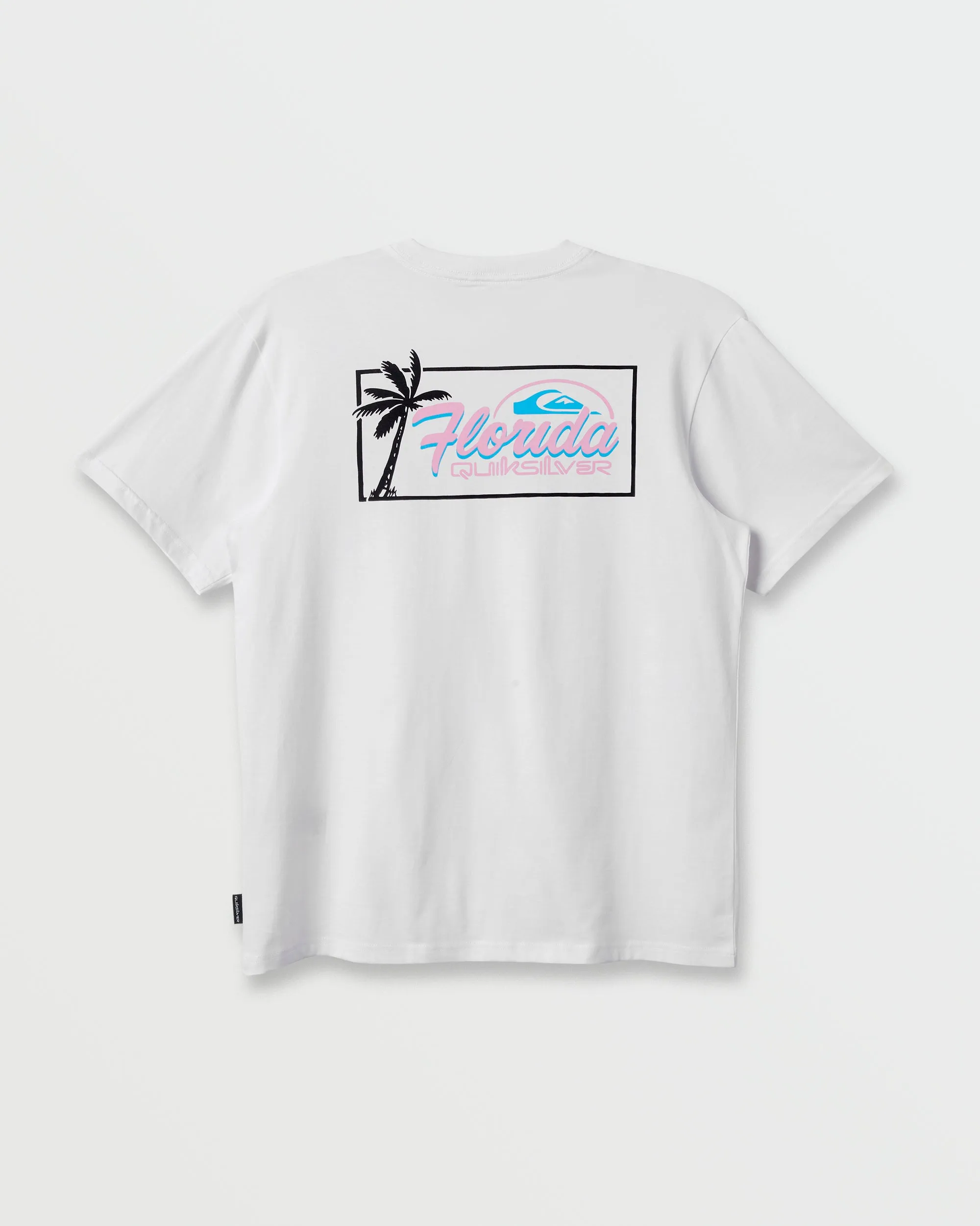 Fl Palm Badge T-Shirt - White sold by Quiksilver product image thumbnail 2