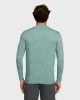DNA Logo Surf  Long Sleeve Surf Tee - Jade Heather sold by Quiksilver