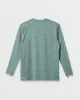 DNA Logo Surf  Long Sleeve Surf Tee - Jade Heather sold by Quiksilver
