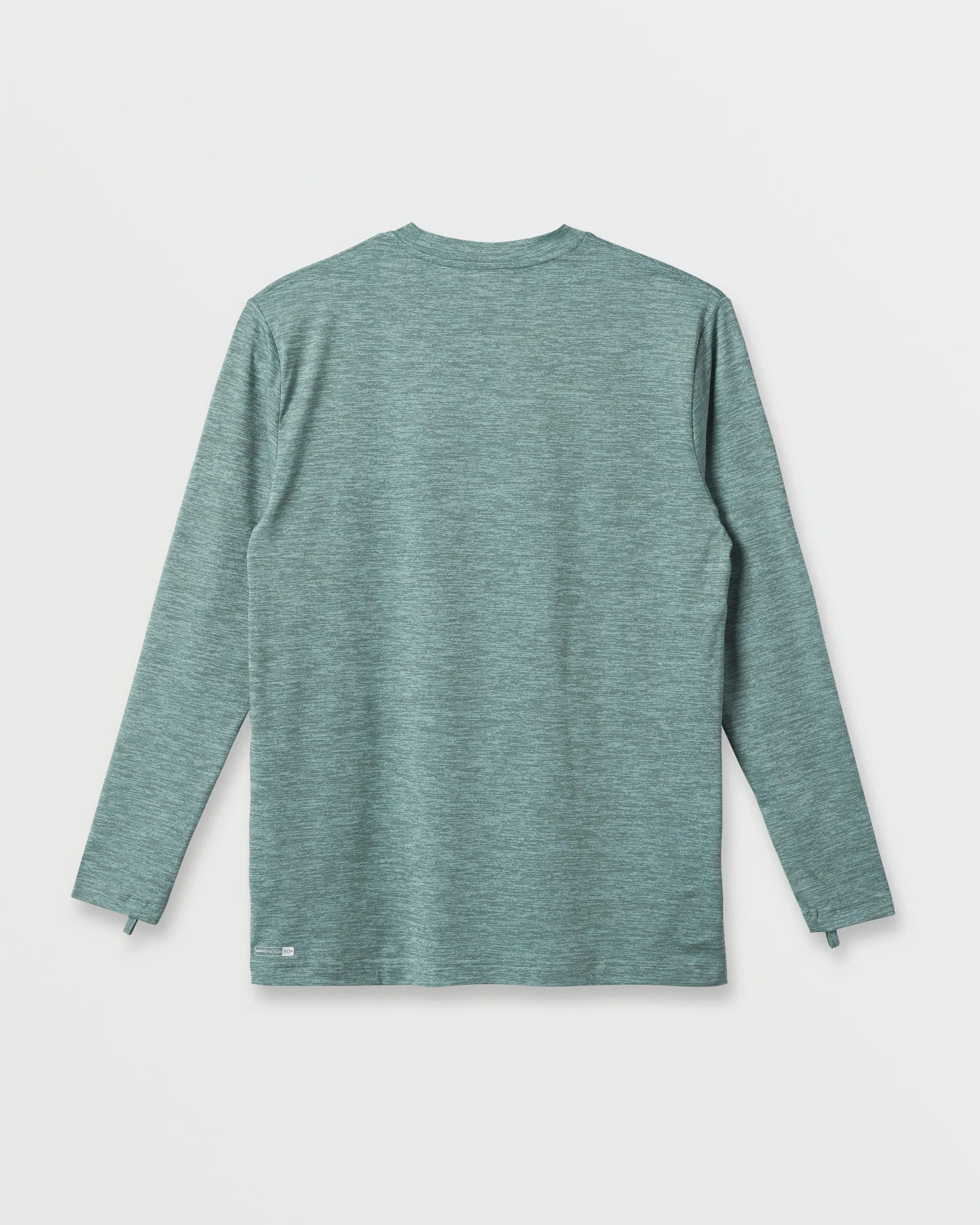 DNA Logo Surf Long Sleeve Surf Tee - Jade Heather sold by Quiksilver product image thumbnail 3