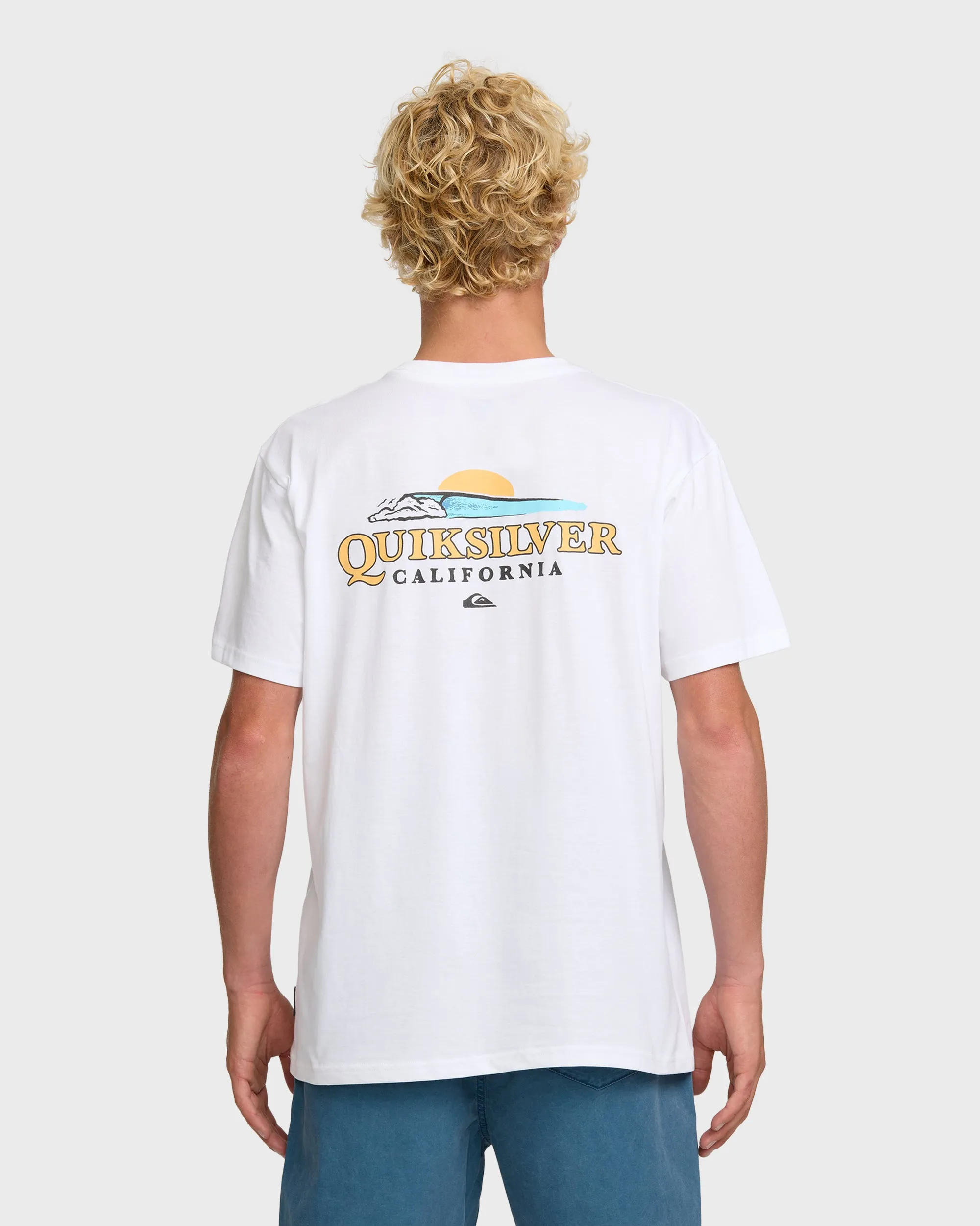 California Surf T-Shirt - White sold by Quiksilver product image thumbnail 2