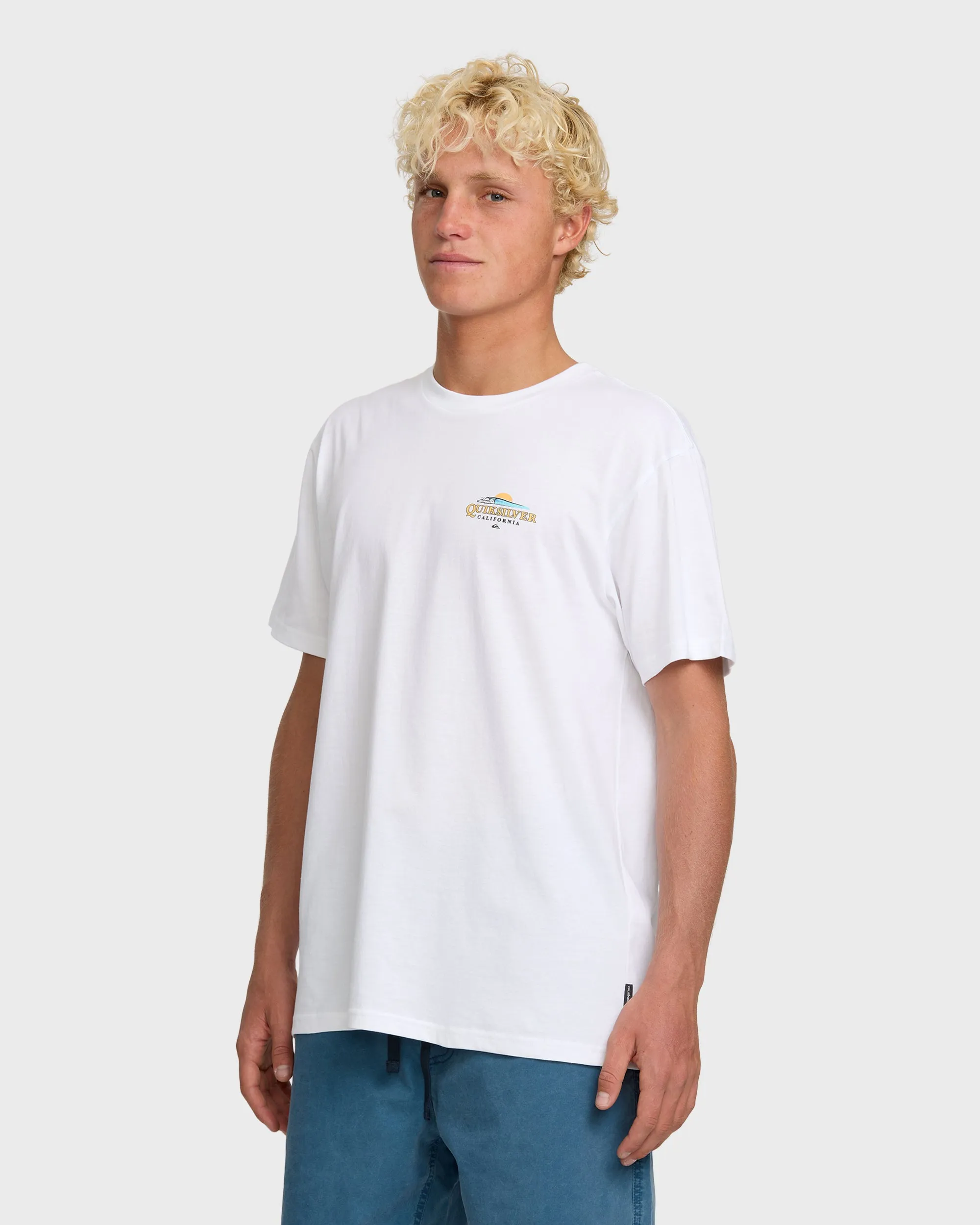 California Surf T-Shirt - White sold by Quiksilver product image thumbnail 3