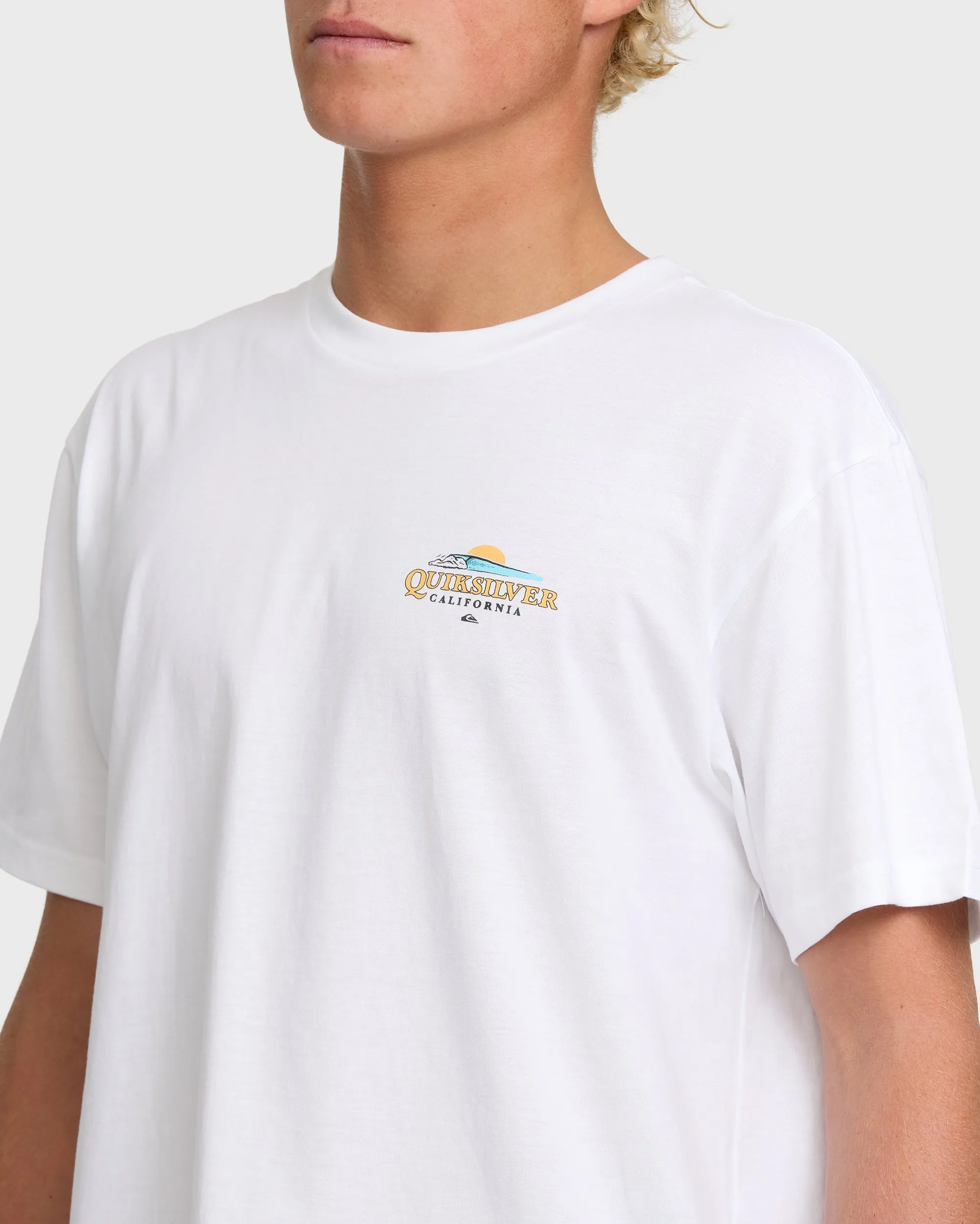 California Surf T-Shirt - White sold by Quiksilver product image thumbnail 5