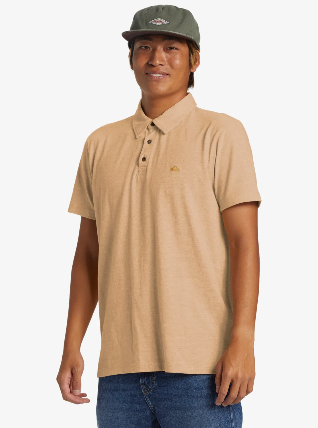 Sunset Cruise Polo Shirt - Mustard sold by Quiksilver product image thumbnail 4