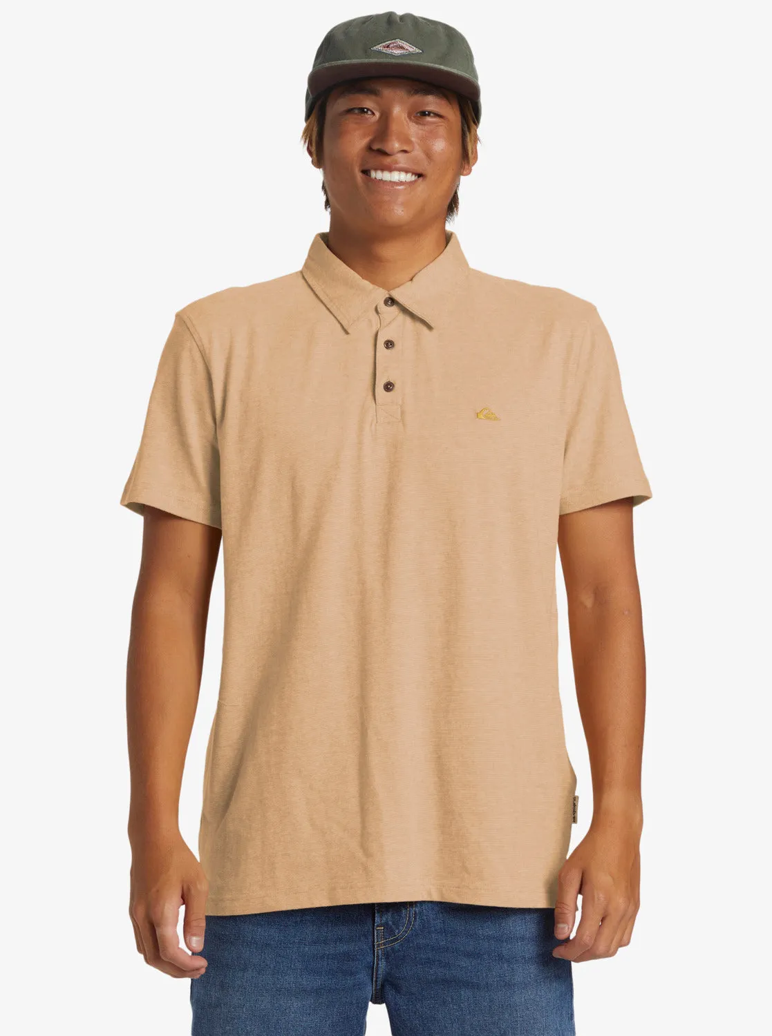 Sunset Cruise Polo Shirt - Mustard sold by Quiksilver product image thumbnail 3