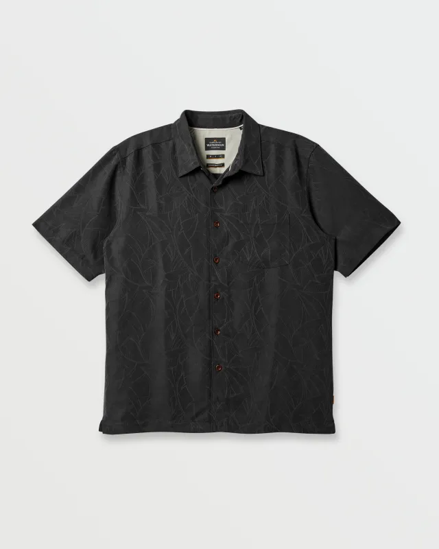 Waterman Island Jungle Shirt - Phantom sold by Quiksilver