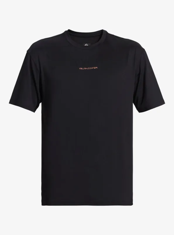Everyday Short Sleeve Surf Tee - Black/White sold by Quiksilver