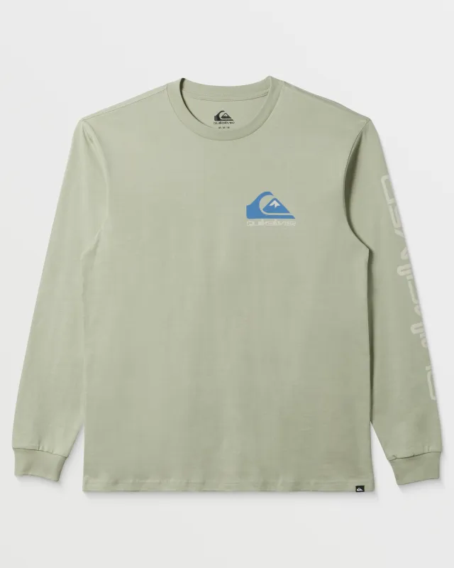 Comp Logo Long Sleeve T-Shirt - Desert Sage sold by Quiksilver