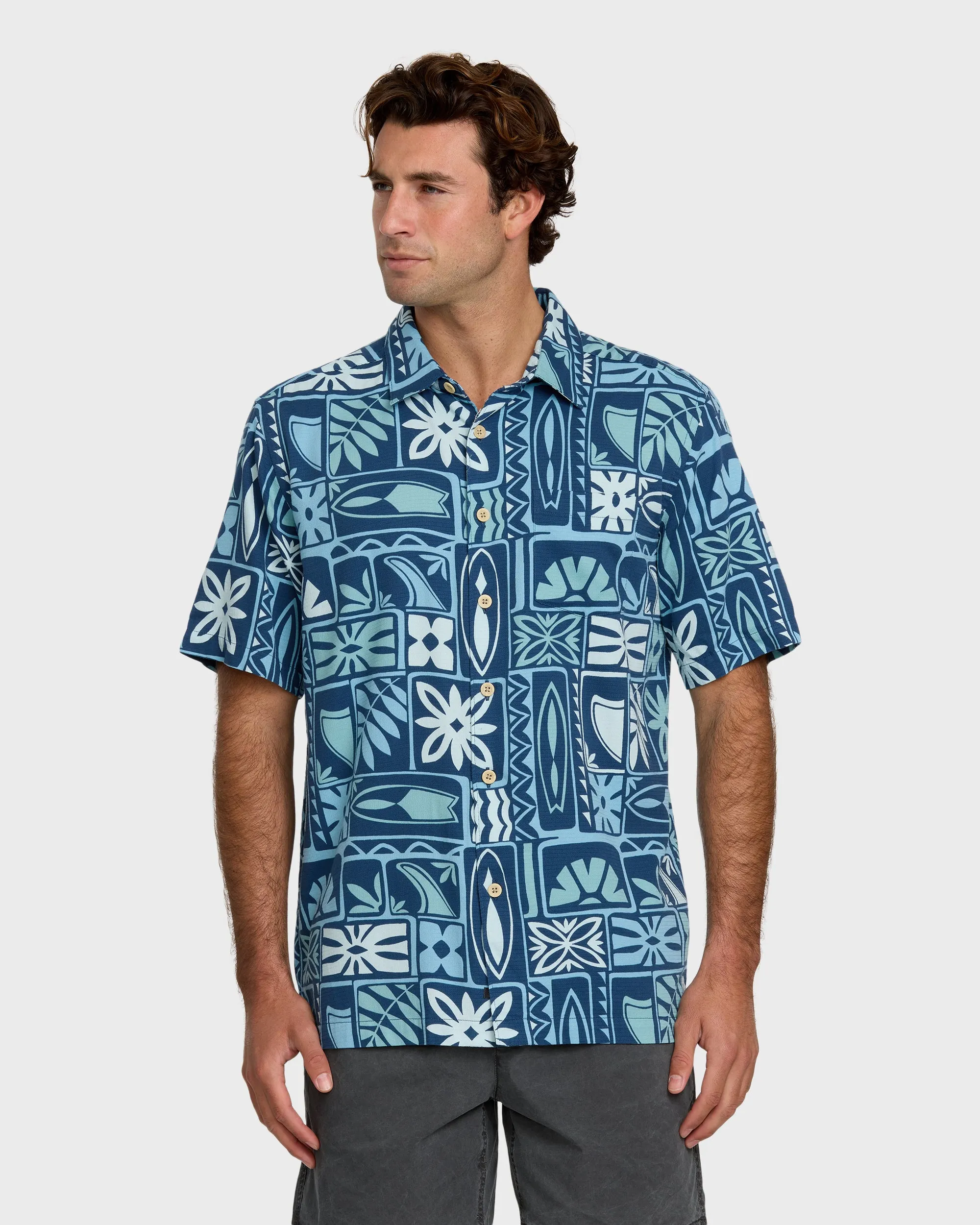 Waterman Boarder Line Shirt - Wave sold by Quiksilver