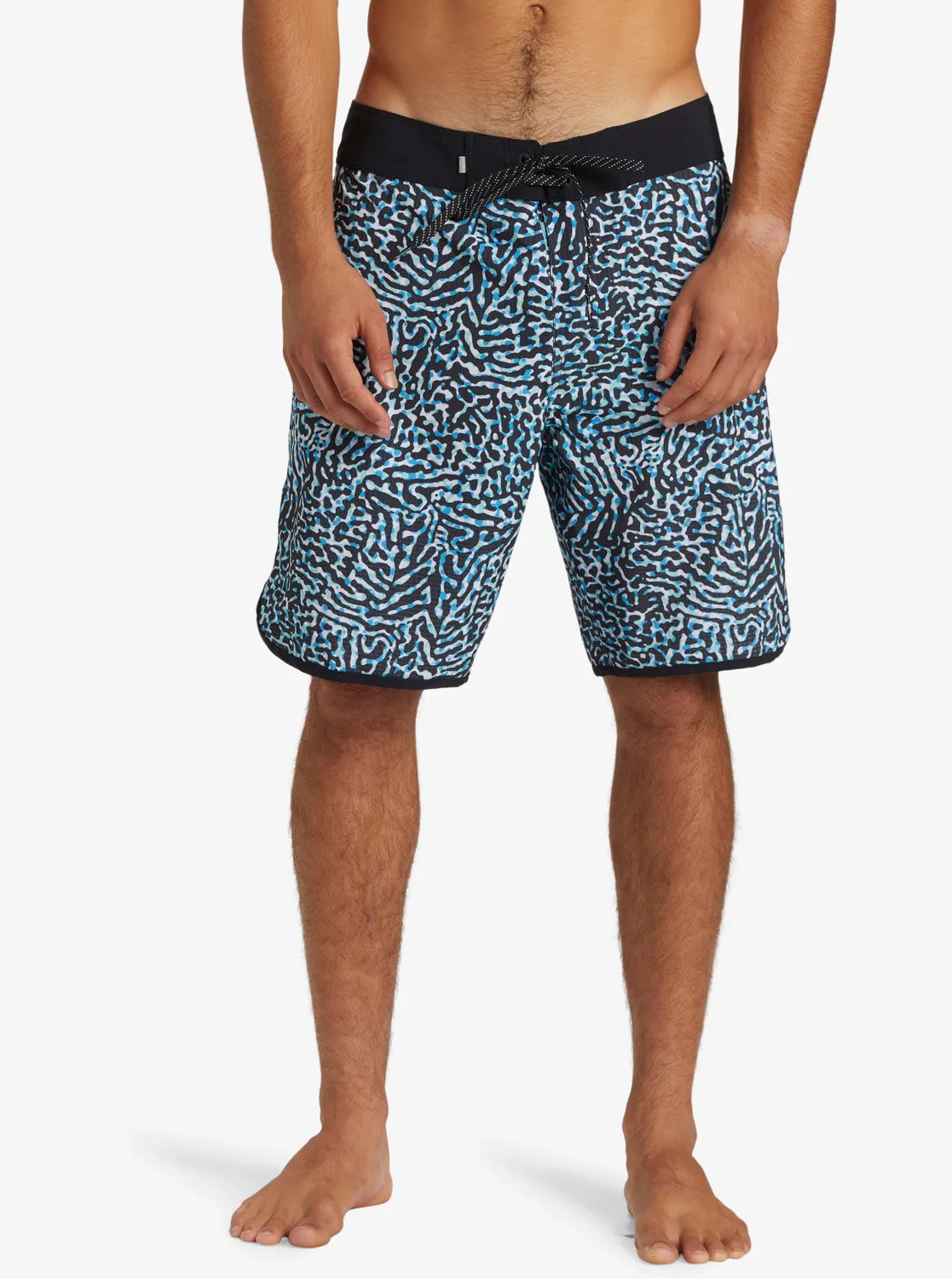 Highline Scallop 19" Boardshorts - Swedish Blue sold by Quiksilver product image thumbnail 3
