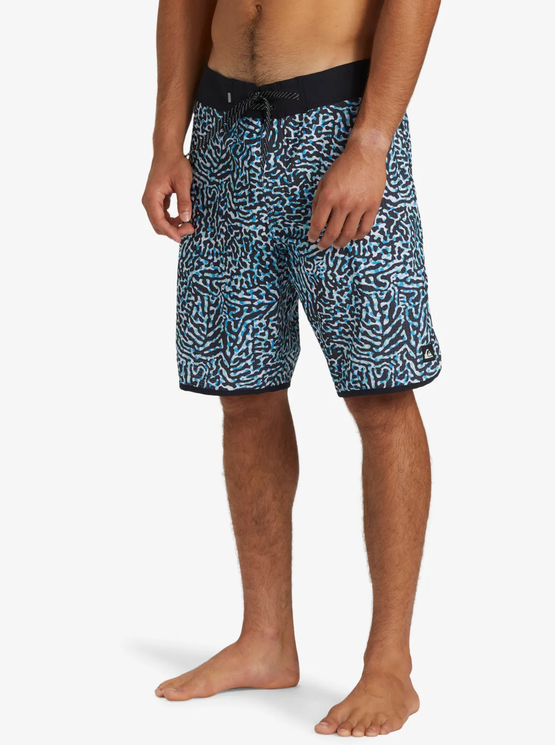 Highline Scallop 19" Boardshorts - Swedish Blue sold by Quiksilver product image thumbnail 4