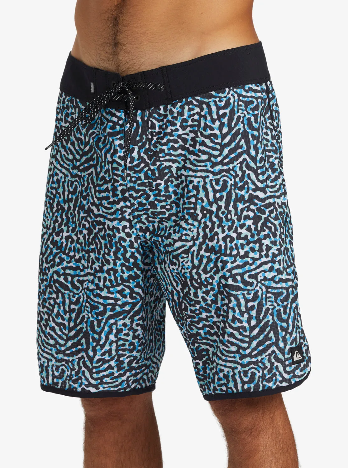Highline Scallop 19" Boardshorts - Swedish Blue sold by Quiksilver product image thumbnail 5