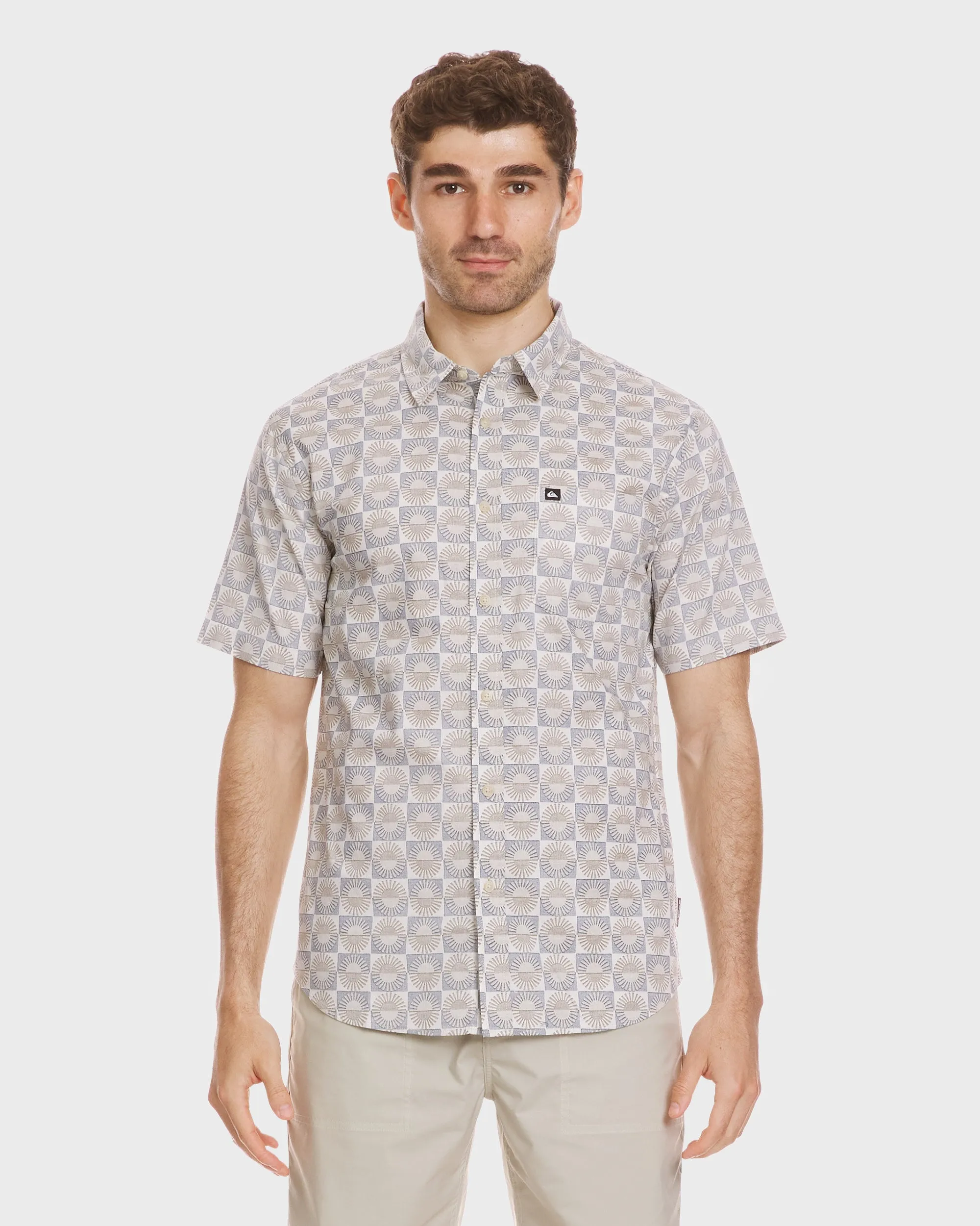 Florever Classic Short Sleeve Shirt - Silver Birch sold by Quiksilver